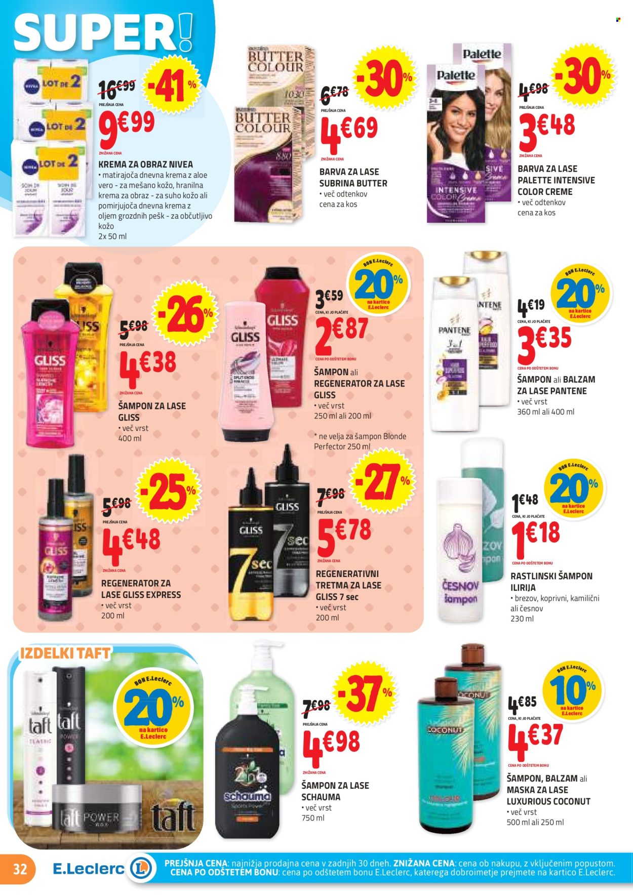 E.Leclerc katalog - 24.4.2024 - 4.5.2024. Stran 32