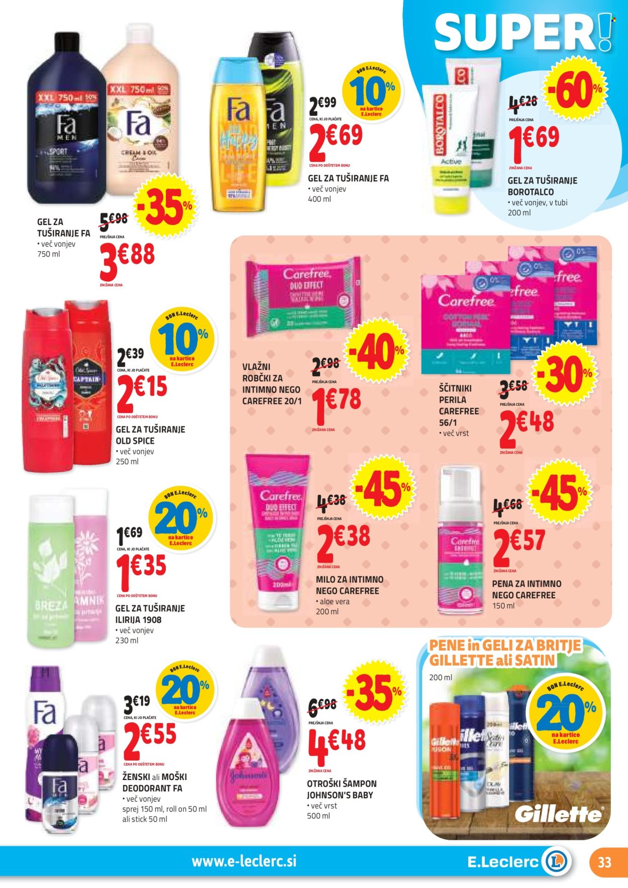 E.Leclerc katalog - 24.4.2024 - 4.5.2024. Stran 33