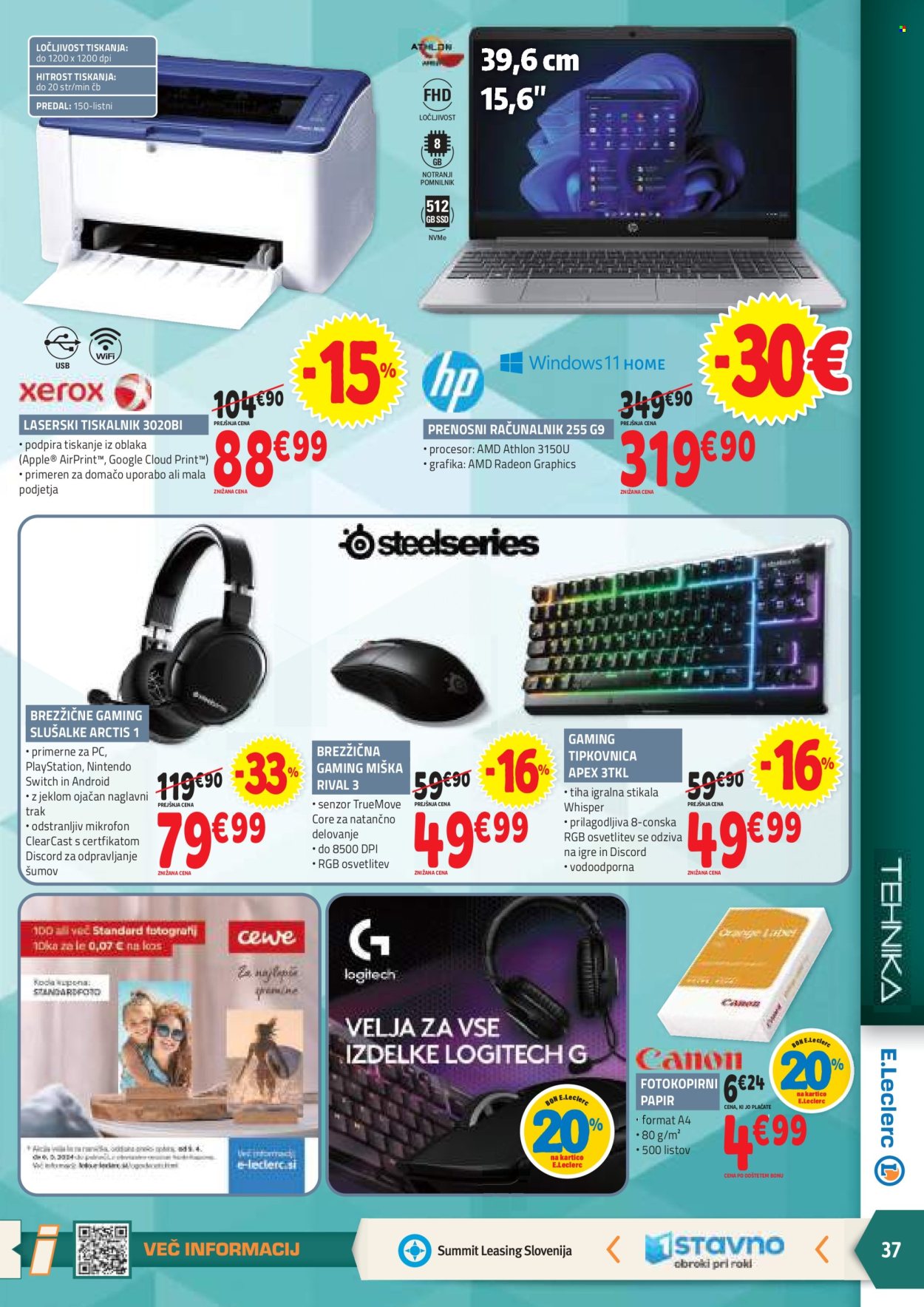 E.Leclerc katalog - 24.4.2024 - 4.5.2024. Stran 37