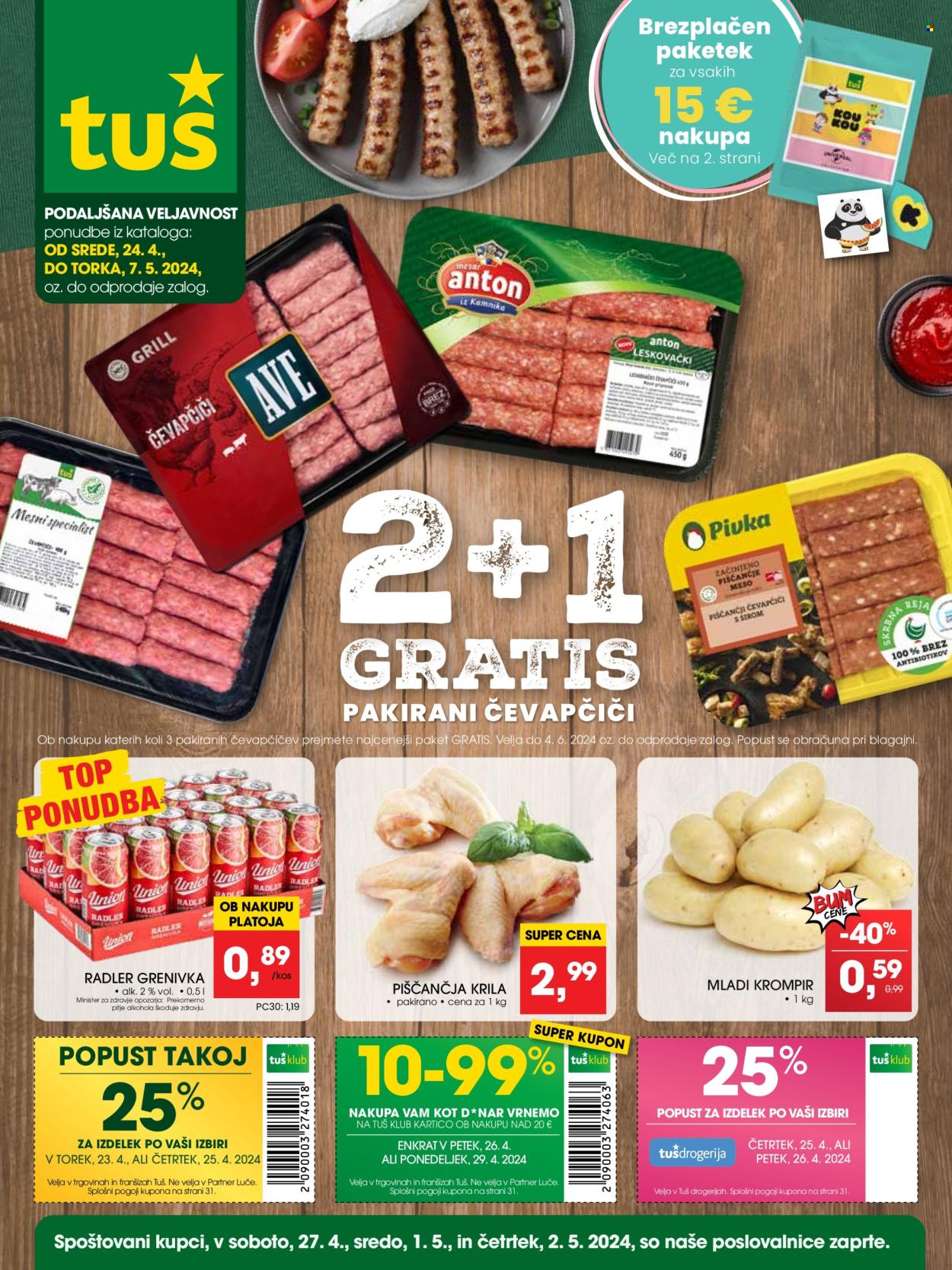 Tuš katalog - 24.4.2024 - 7.5.2024. Stran 1