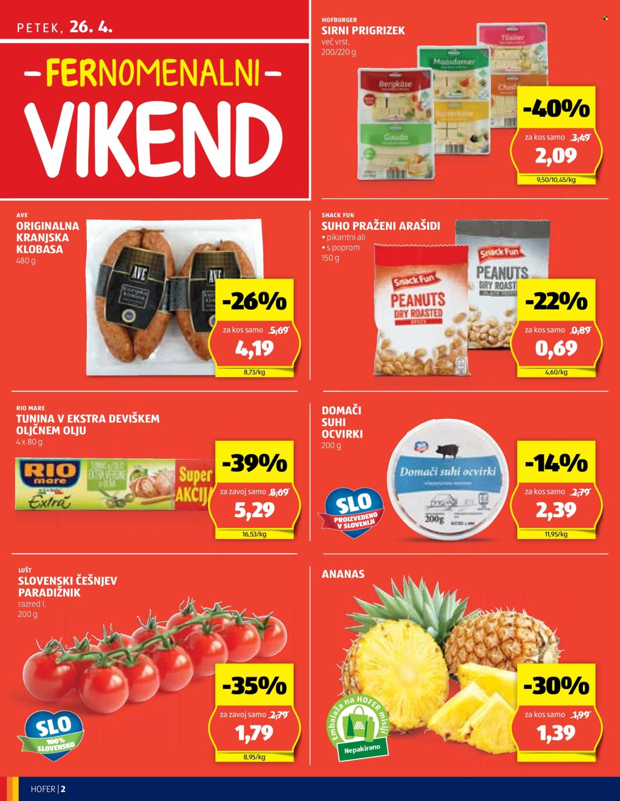 Hofer katalog - 25.4.2024 - 4.5.2024. Stran 2