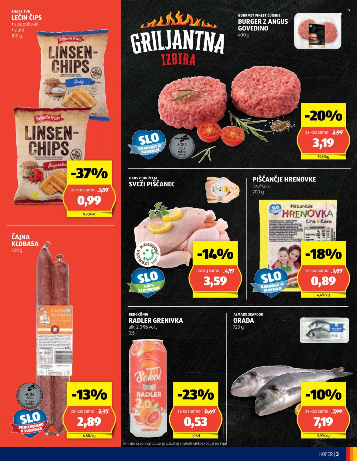 Hofer katalog - 25.4.2024 - 4.5.2024. Stran 3