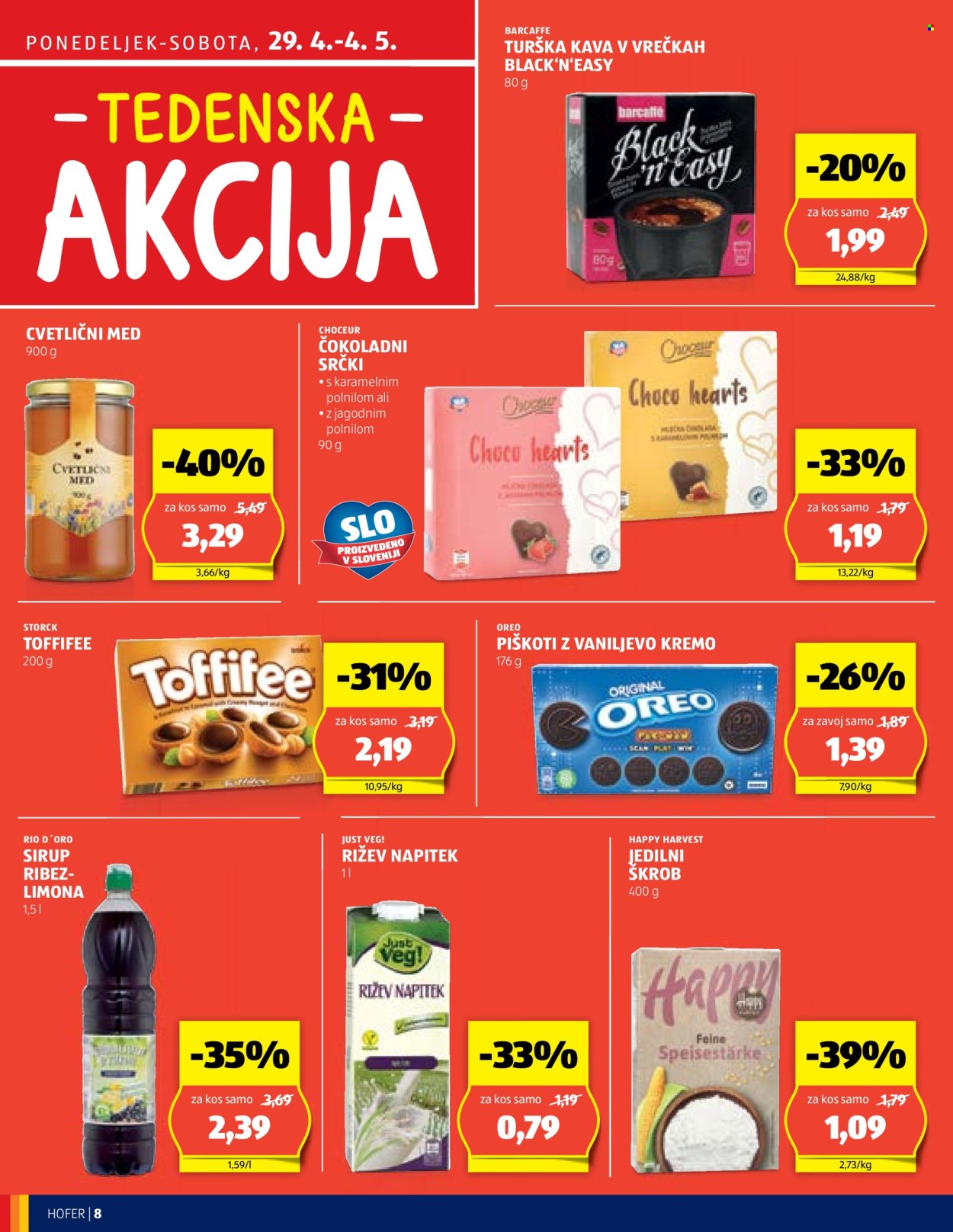 Hofer katalog - 25.4.2024 - 4.5.2024. Stran 8