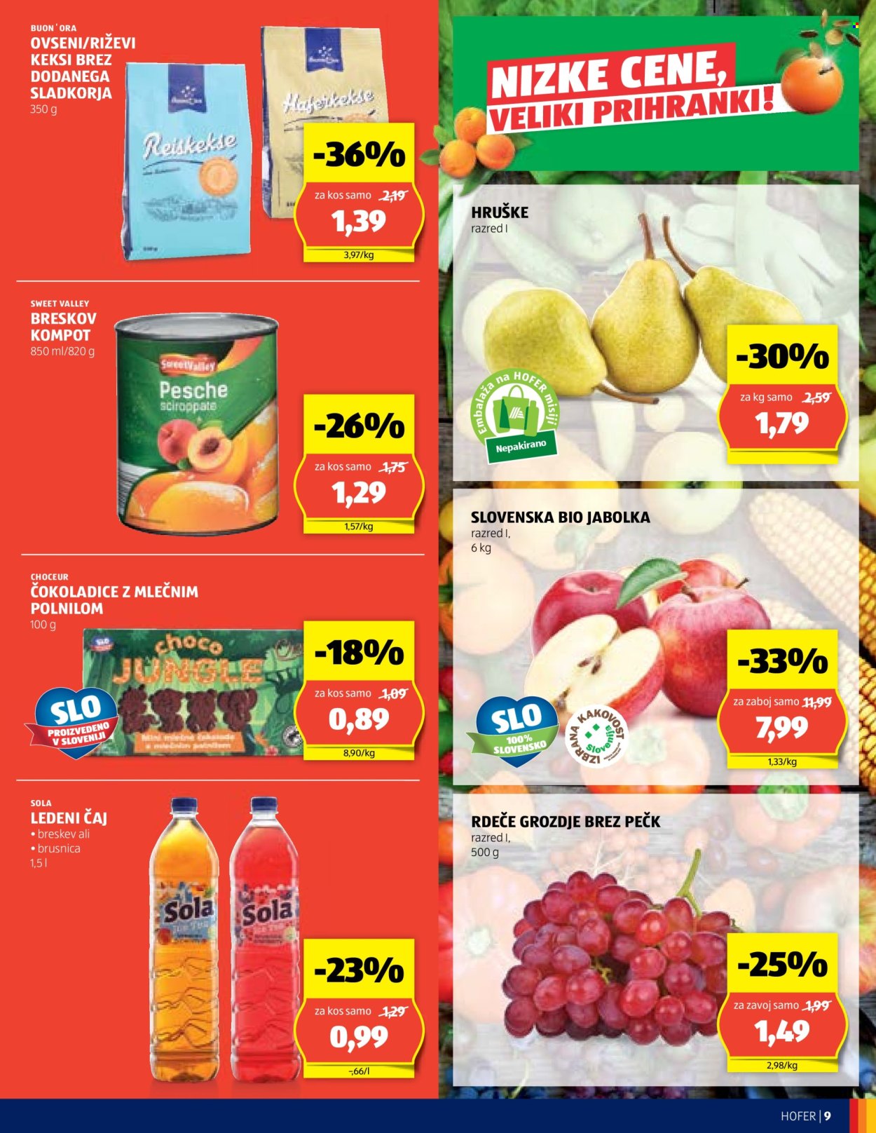 Hofer katalog - 25.4.2024 - 4.5.2024. Stran 9
