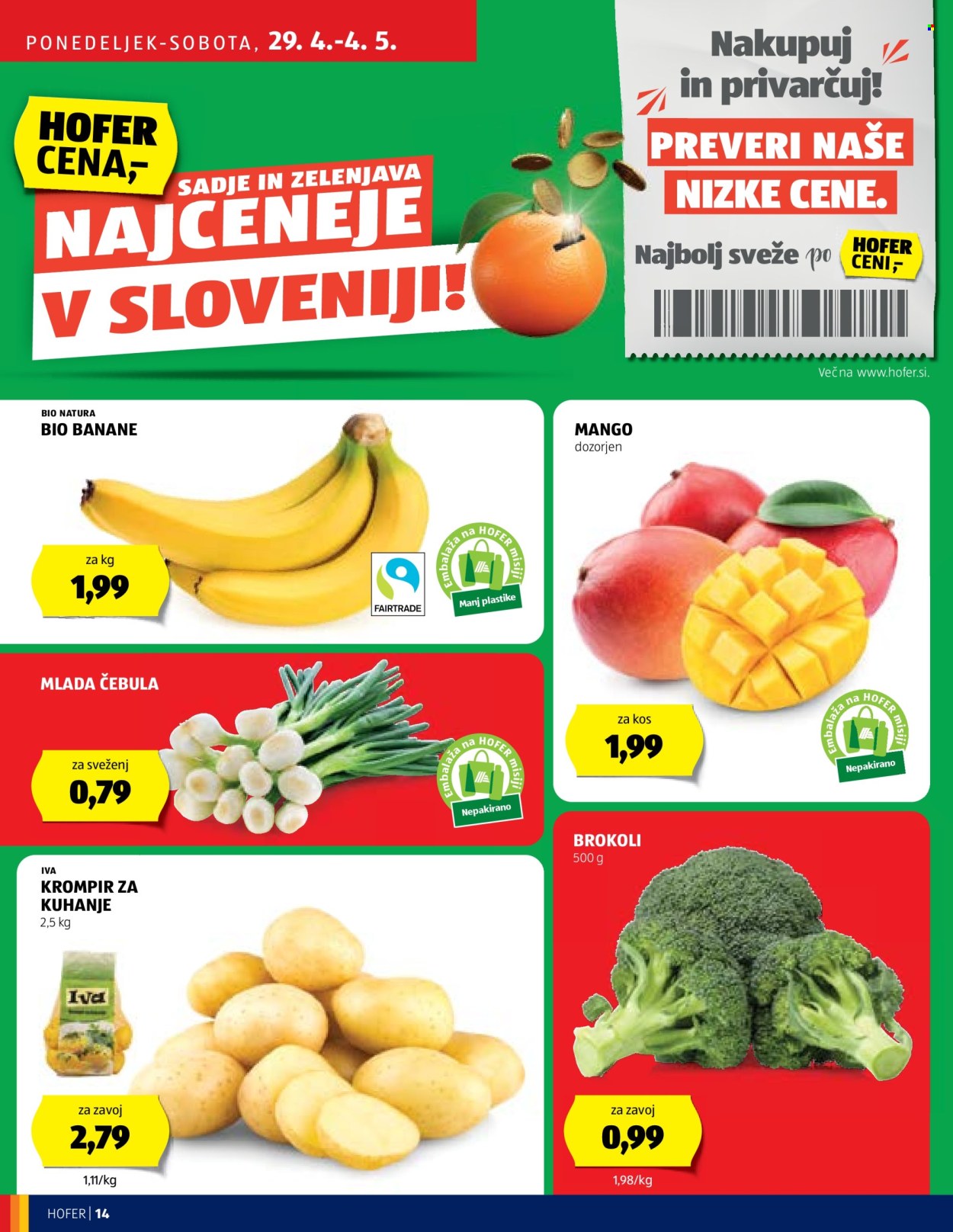 Hofer katalog - 25.4.2024 - 4.5.2024. Stran 14