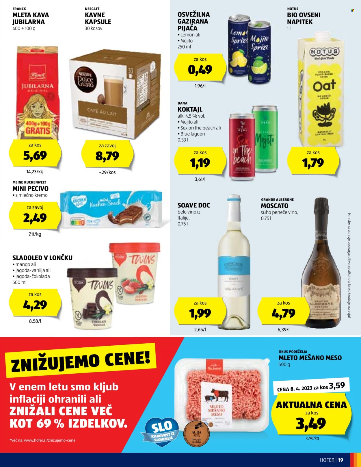 Hofer katalog - 25.4.2024 - 4.5.2024. Stran 19