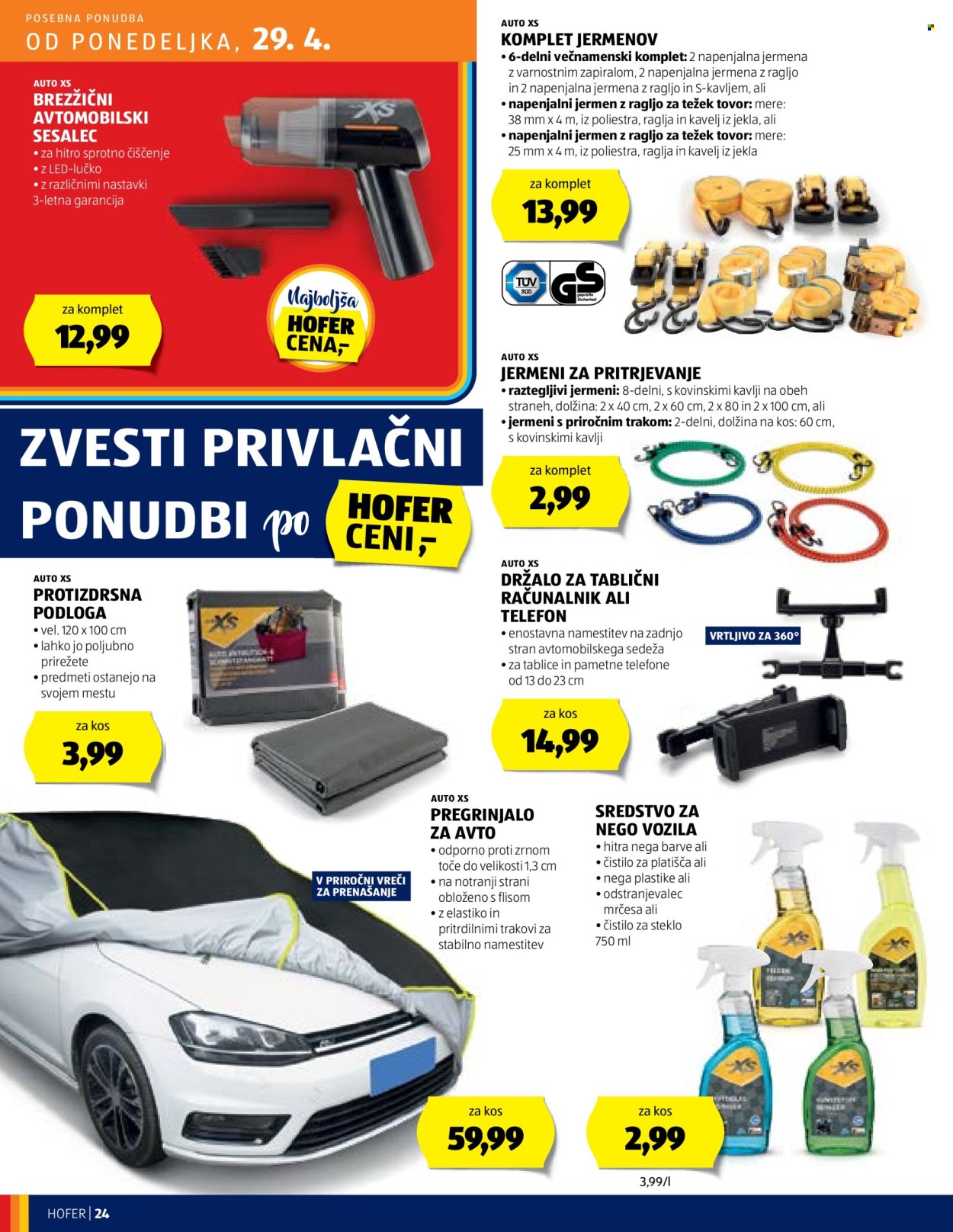 Hofer katalog - 25.4.2024 - 4.5.2024. Stran 24