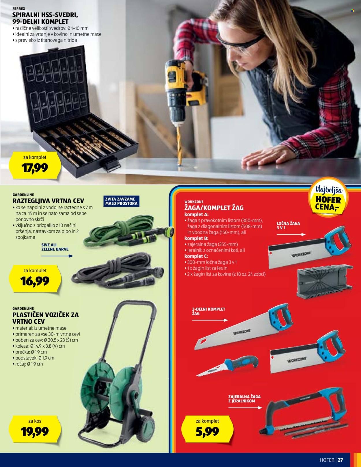 Hofer katalog - 25.4.2024 - 4.5.2024. Stran 27