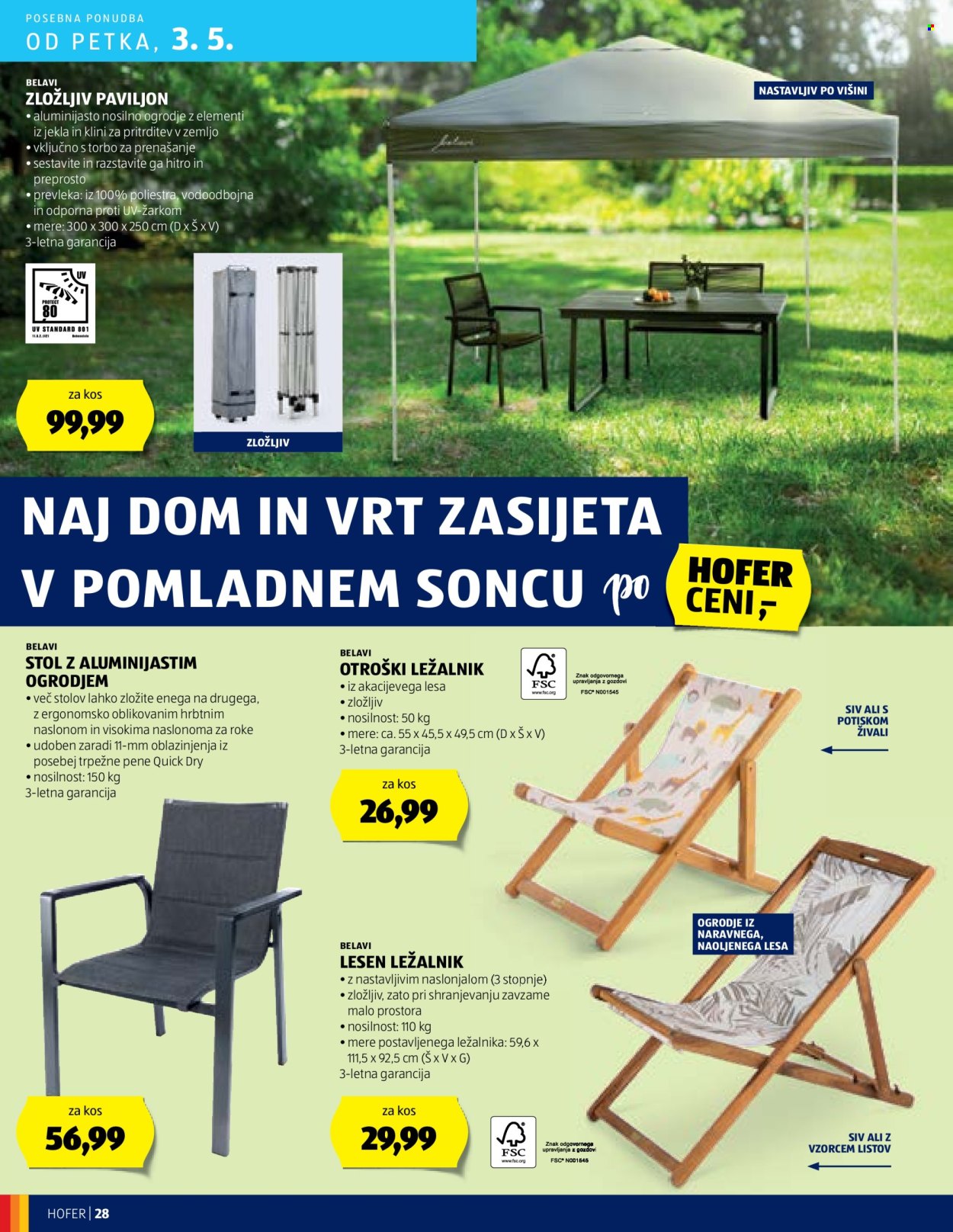 Hofer katalog - 25.4.2024 - 4.5.2024. Stran 28