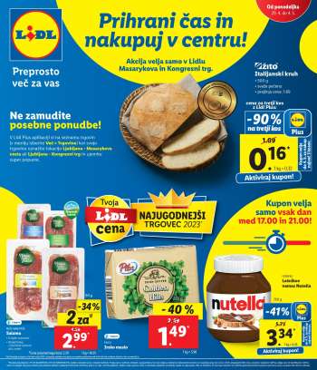 Lidl katalog - 29.4.2024 - 4.5.2024.
