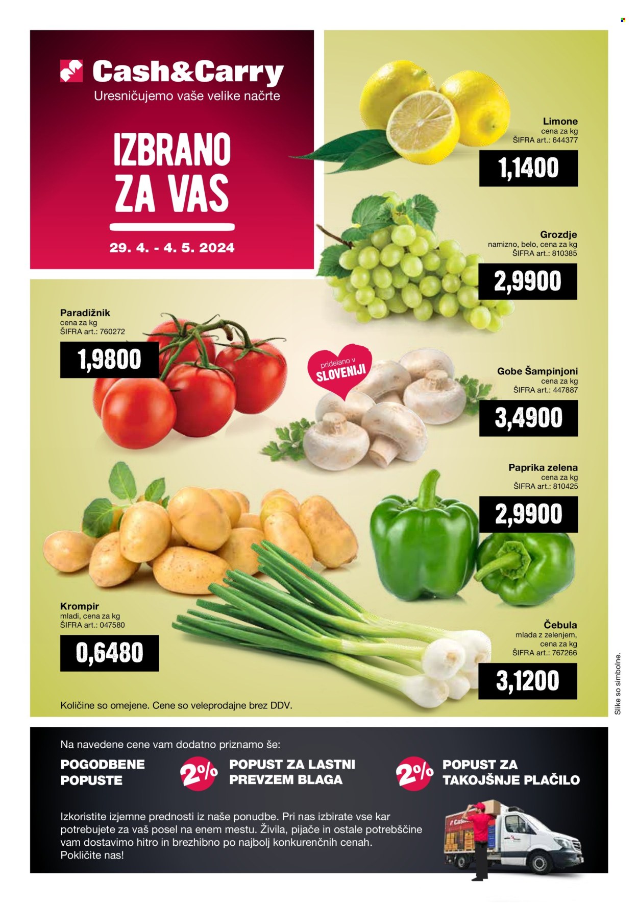 Mercator Cash & Carry katalog - 29.4.2024 - 4.5.2024. Stran 1