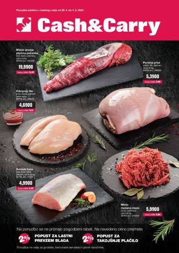 Mercator Cash & Carry katalog - 29.4.2024 - 4.5.2024.
