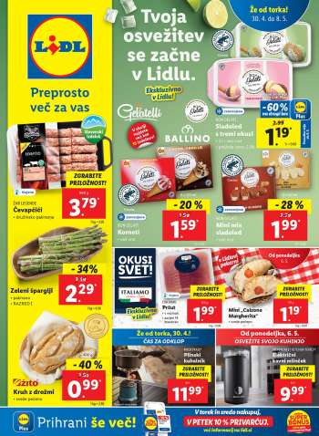 Lidl katalog - 30.4.2024 - 8.5.2024.