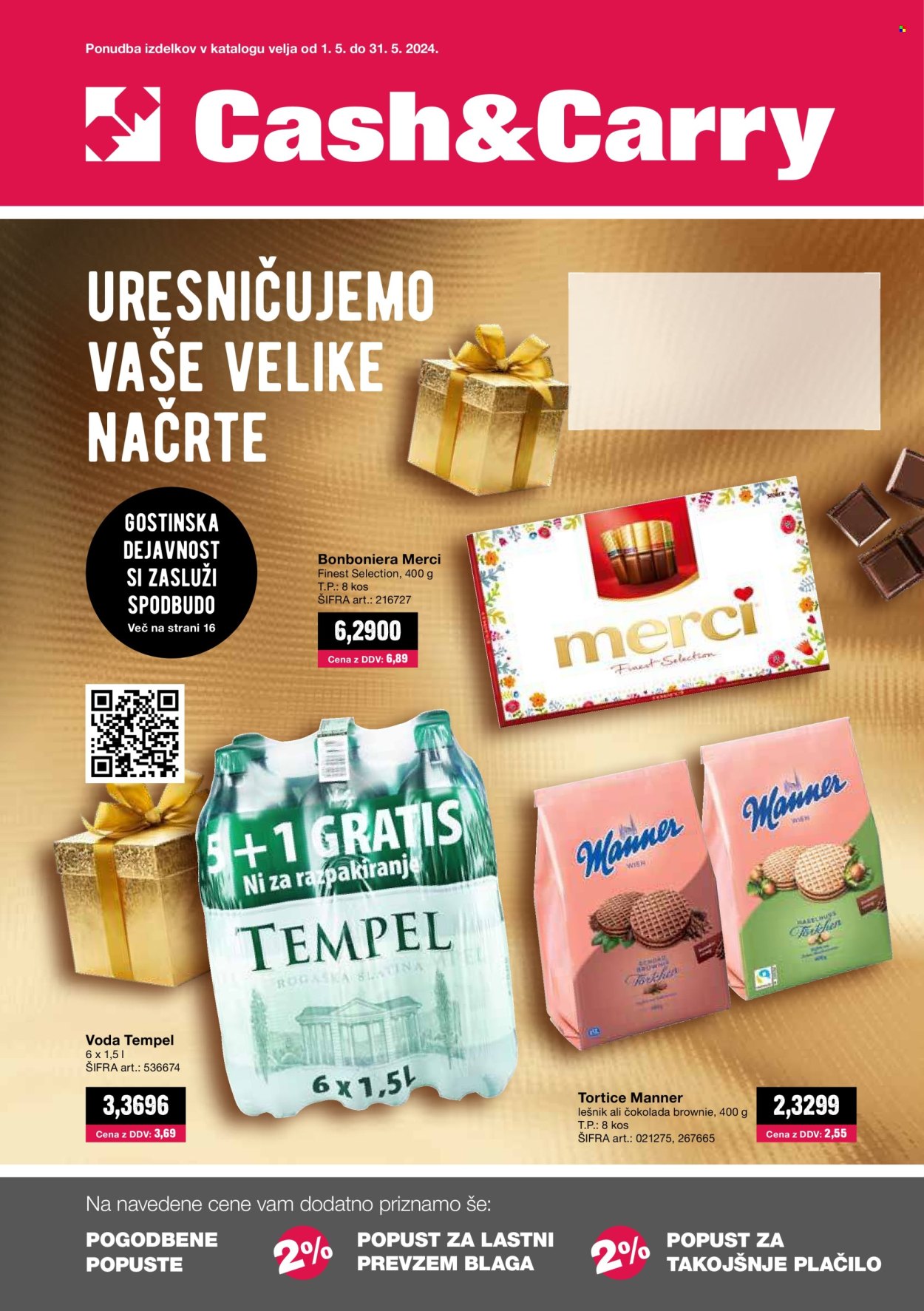 Mercator Cash & Carry katalog - 1.5.2024 - 31.5.2024. Stran 1
