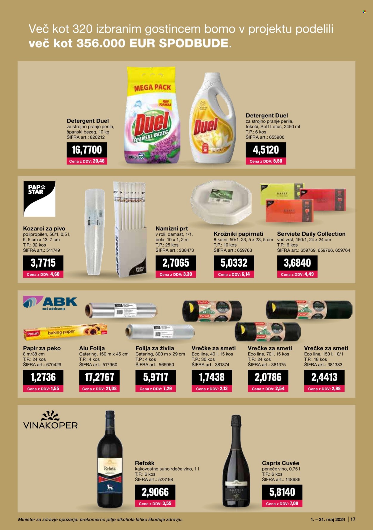 Mercator Cash & Carry katalog - 1.5.2024 - 31.5.2024. Stran 17