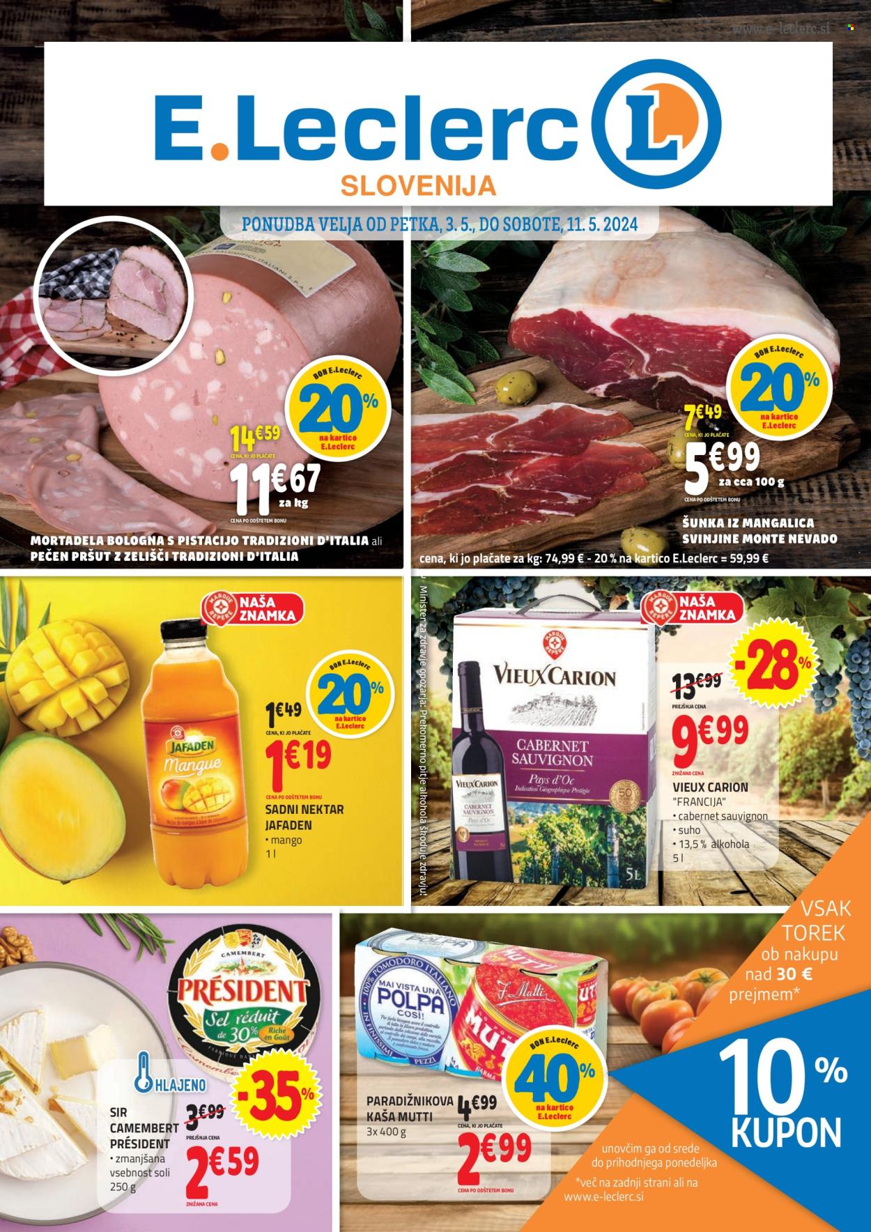 E.Leclerc katalog - 3.5.2024 - 11.5.2024. Stran 1