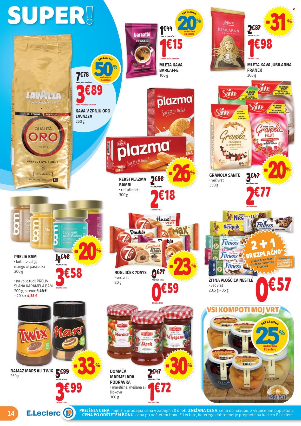 E.Leclerc katalog - 3.5.2024 - 11.5.2024. Stran 14