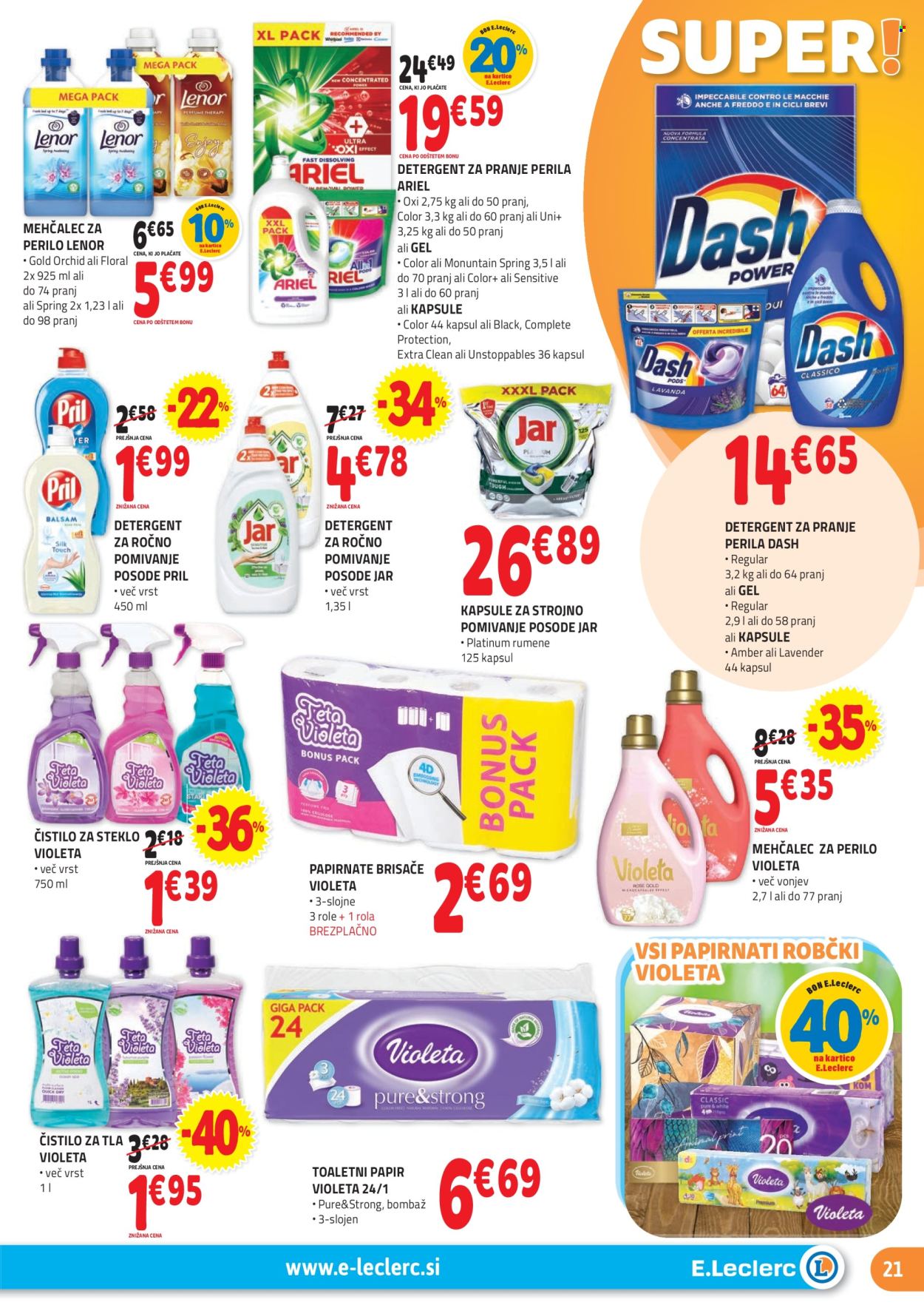 E.Leclerc katalog - 3.5.2024 - 11.5.2024. Stran 21
