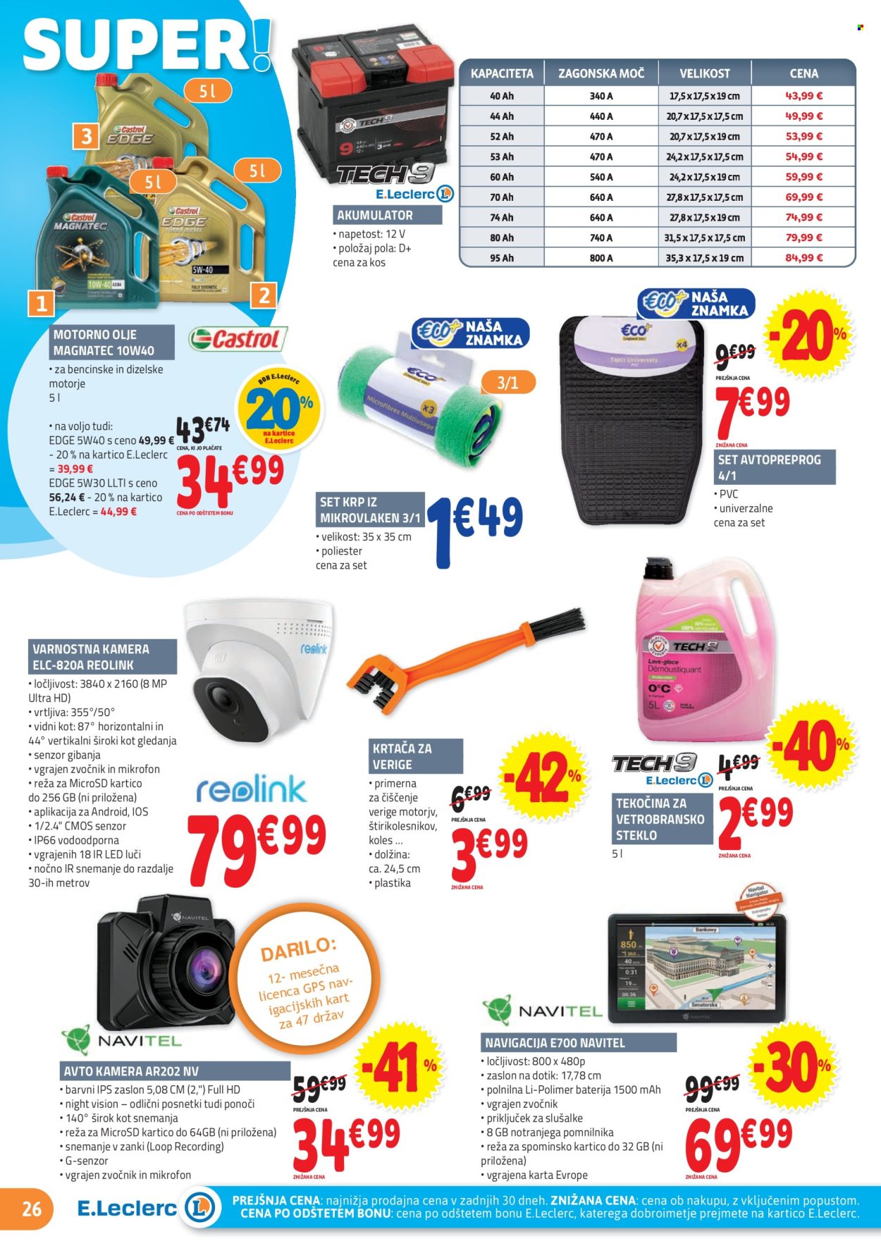 E.Leclerc katalog - 3.5.2024 - 11.5.2024. Stran 26