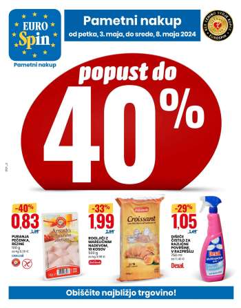 EuroSpin katalog - 3.5.2024 - 8.5.2024.
