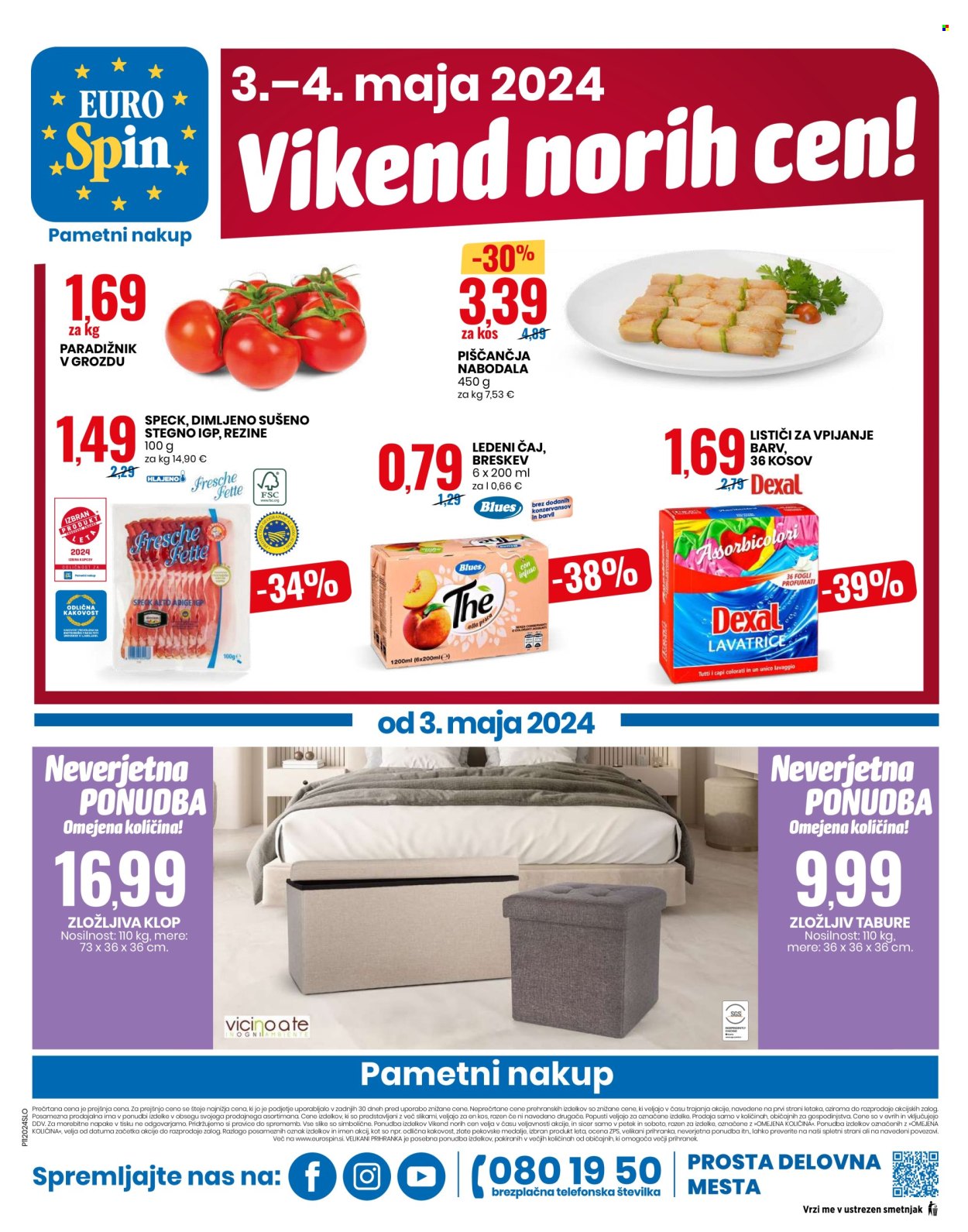 EuroSpin katalog - 3.5.2024 - 8.5.2024. Stran 16