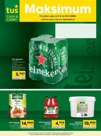 Tuš Cash & Carry katalog - 1.5.2024 - 31.5.2024.