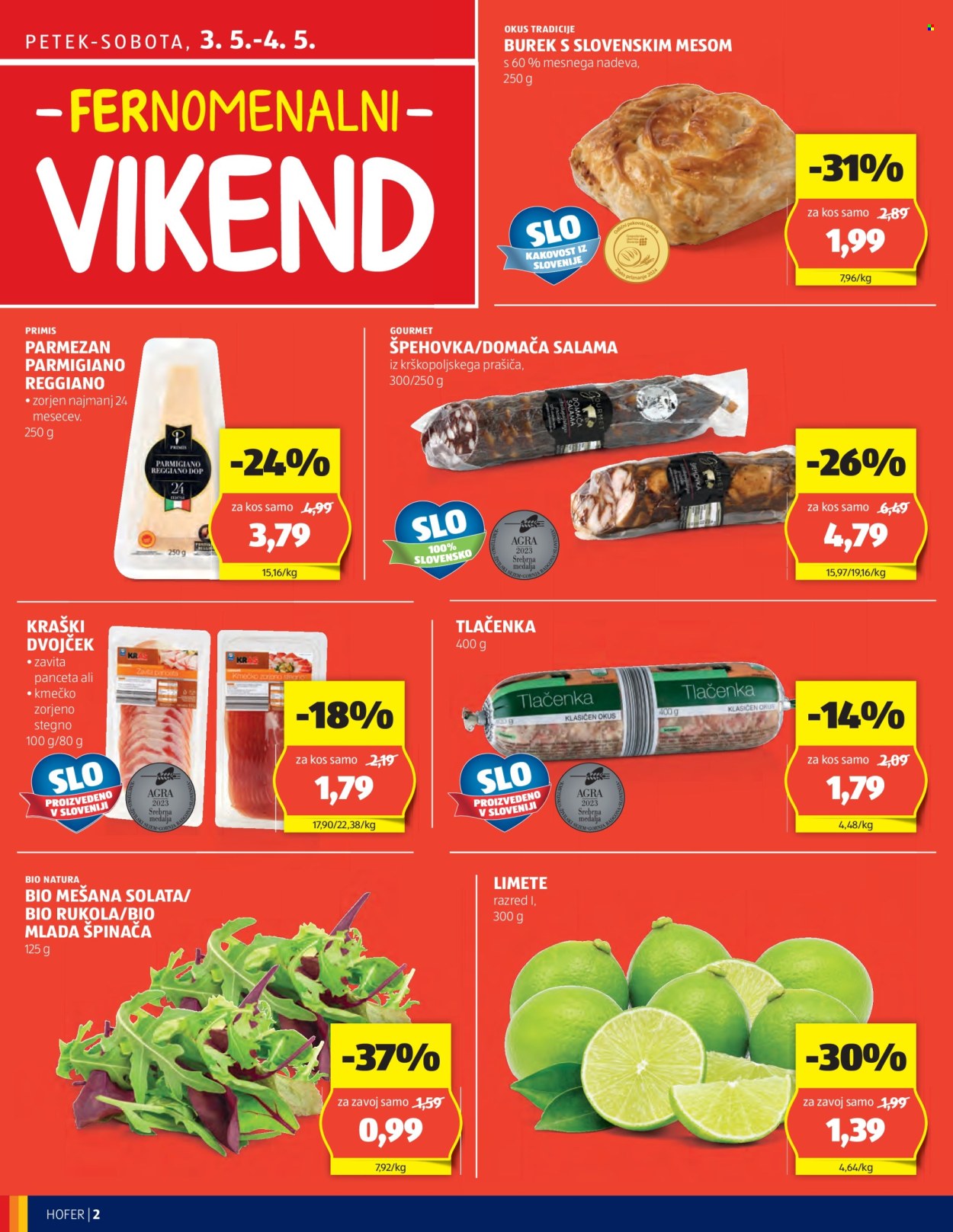 Hofer katalog - 30.4.2024 - 11.5.2024. Stran 2