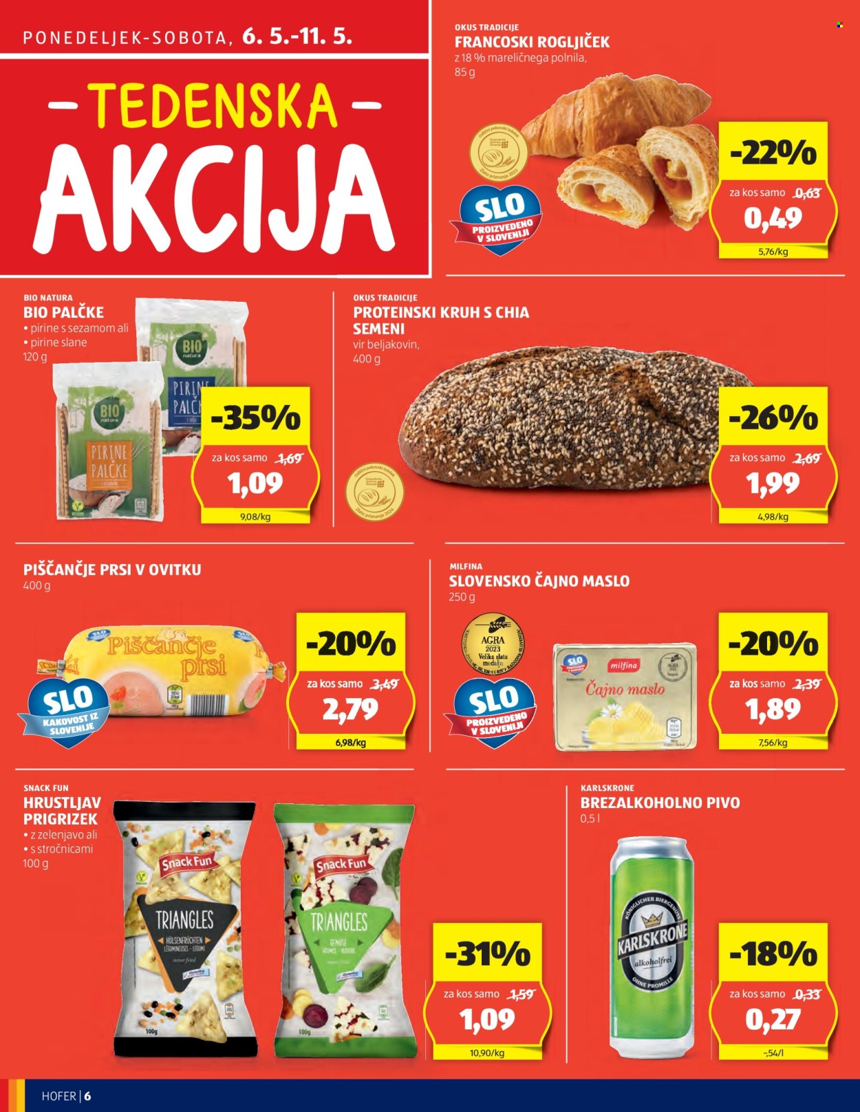 Hofer katalog - 30.4.2024 - 11.5.2024. Stran 6