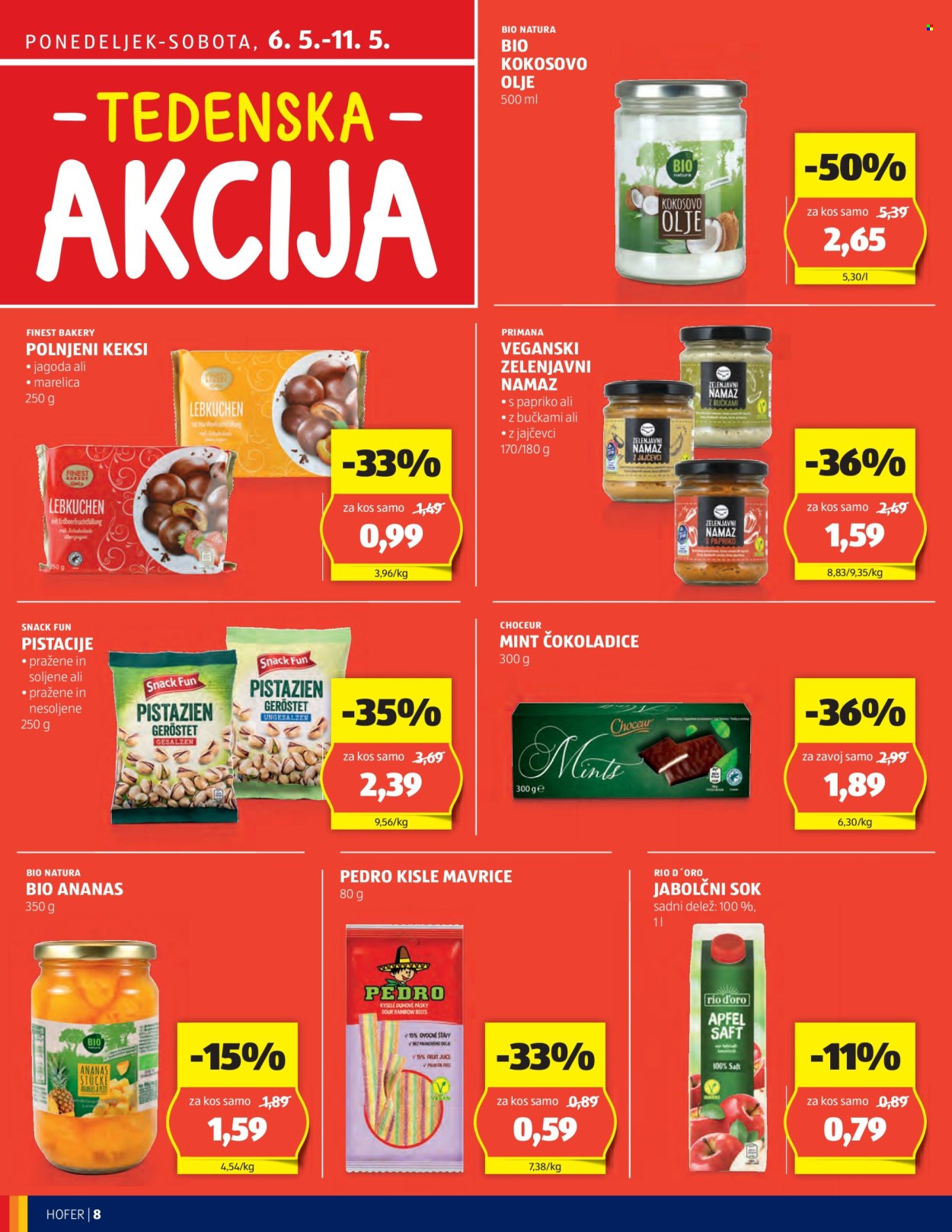 Hofer katalog - 30.4.2024 - 11.5.2024. Stran 8