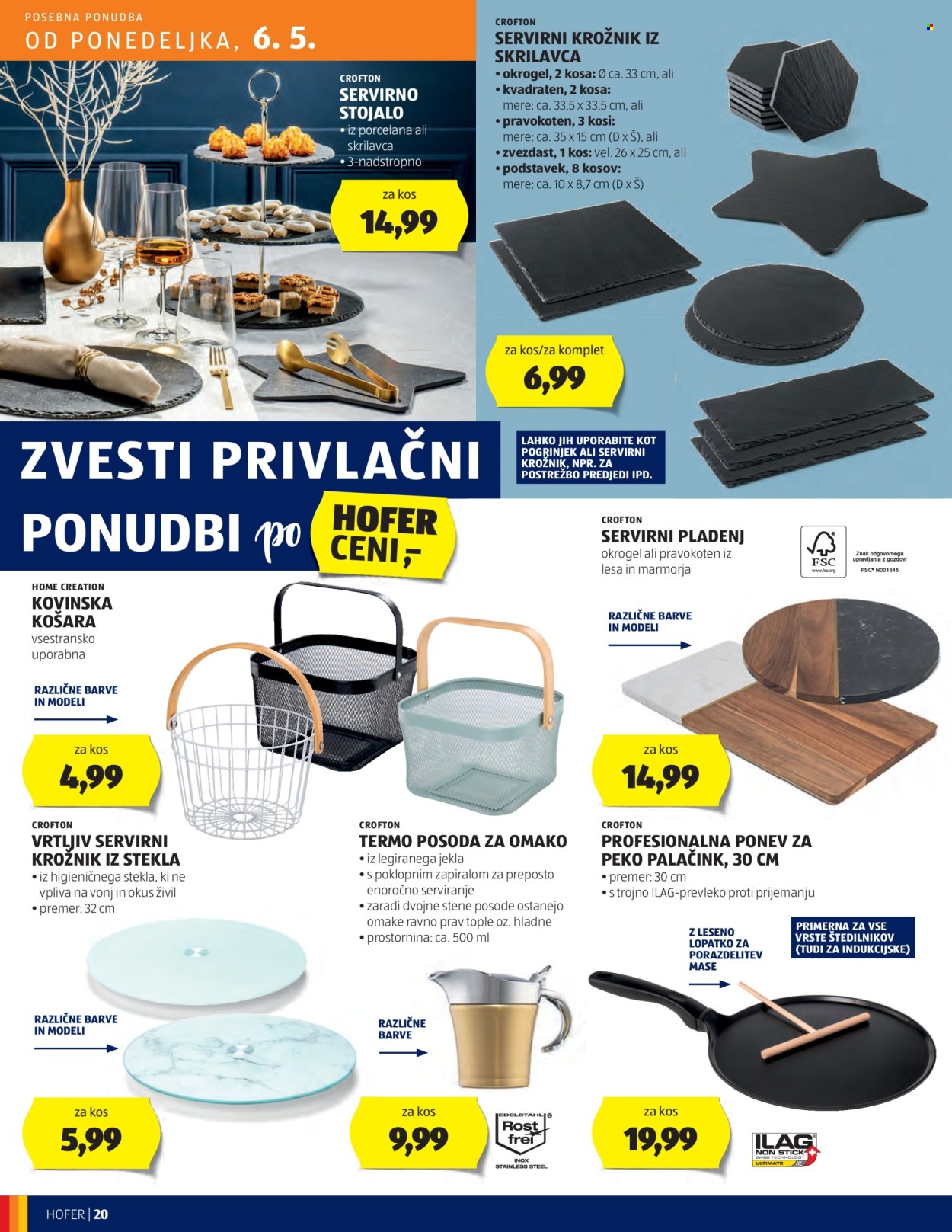 Hofer katalog - 30.4.2024 - 11.5.2024. Stran 20
