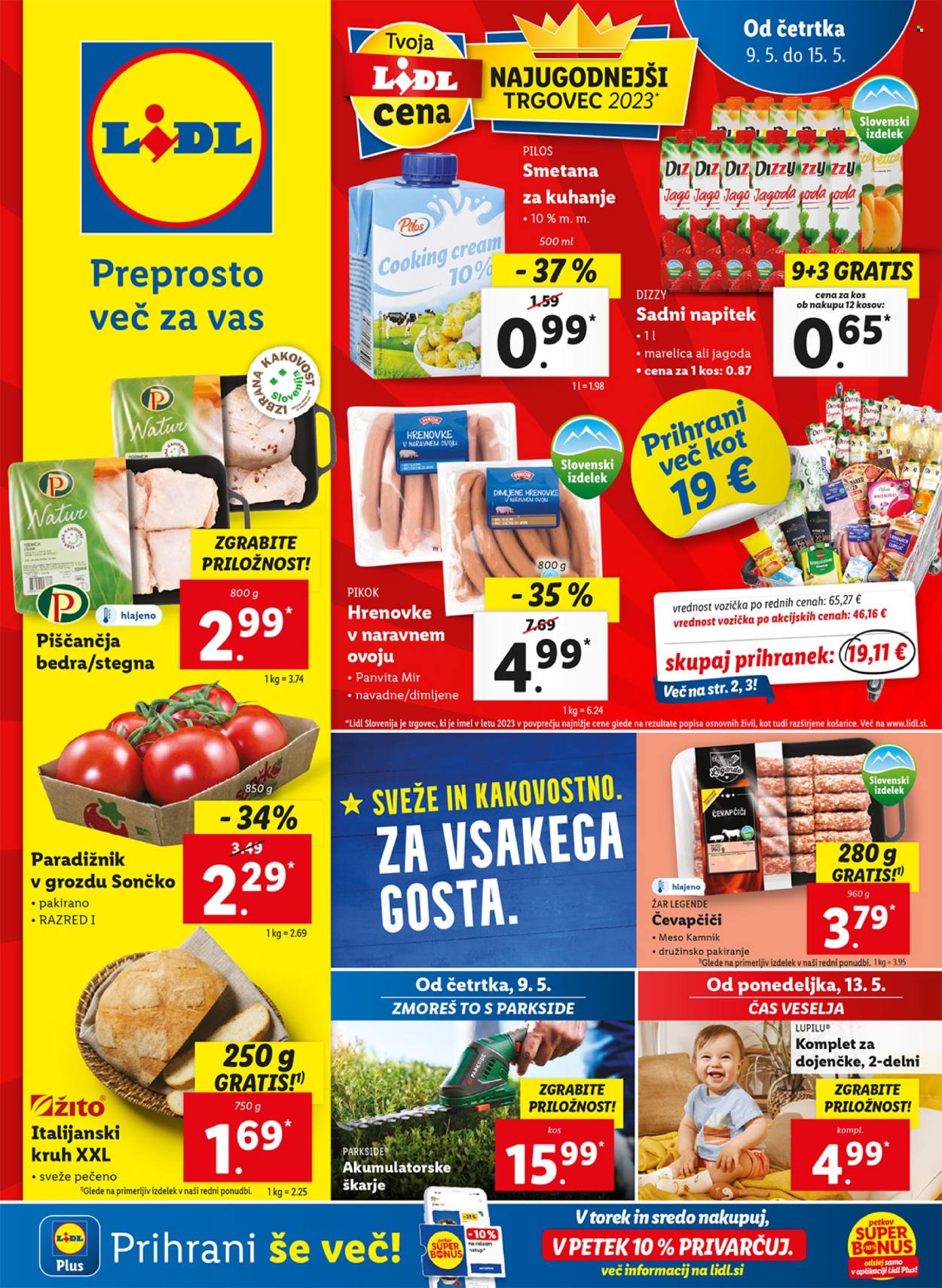 Lidl katalog - 9.5.2024 - 15.5.2024. Stran 1