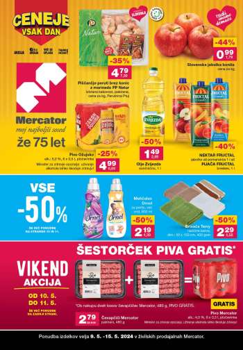 Mercator katalog - 9.5.2024 - 15.5.2024.