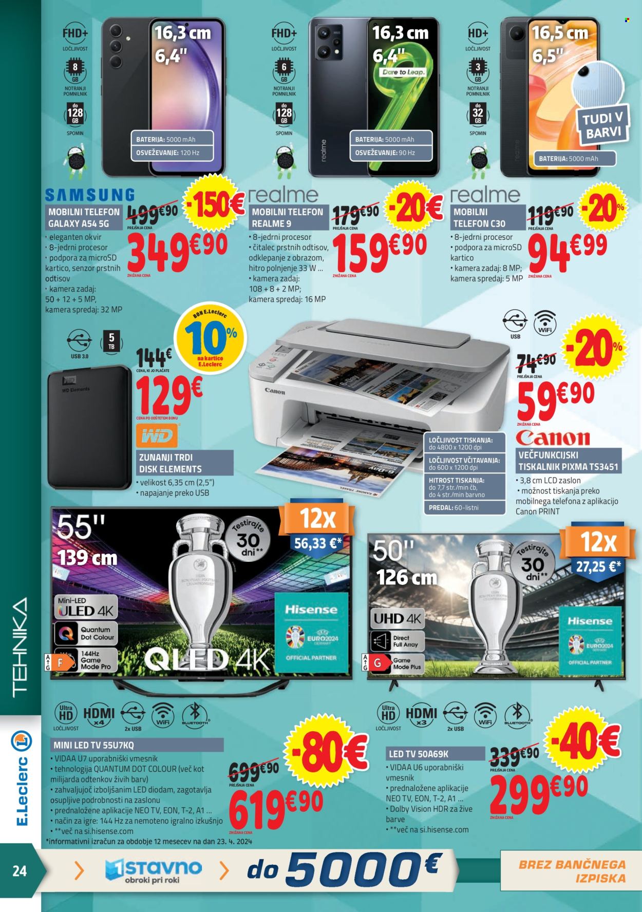 E.Leclerc katalog - 8.5.2024 - 18.5.2024. Stran 24