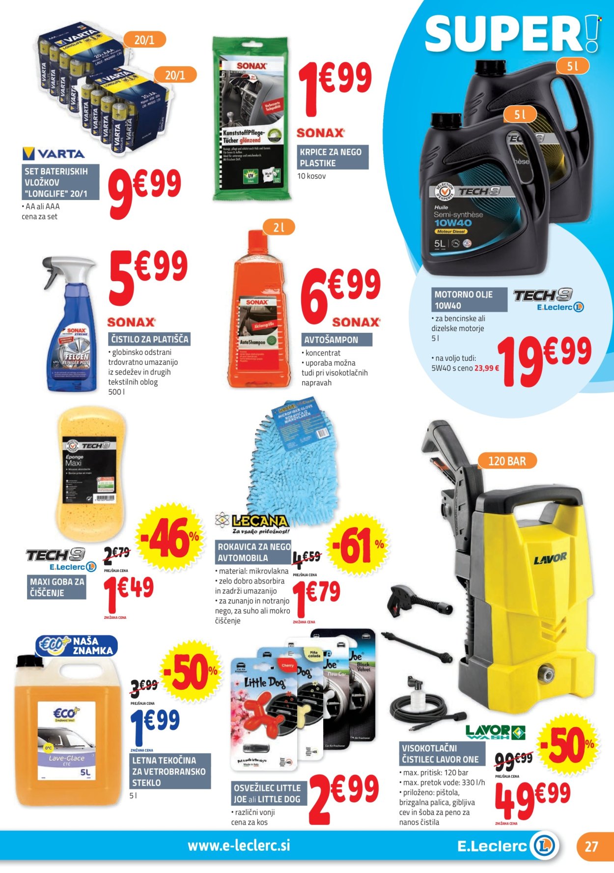 E.Leclerc katalog - 8.5.2024 - 18.5.2024. Stran 27