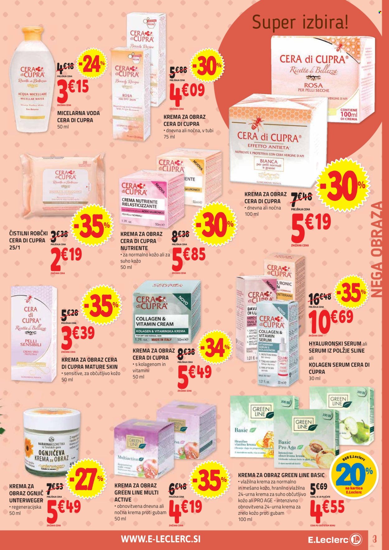 E.Leclerc katalog - 8.5.2024 - 18.5.2024. Stran 3