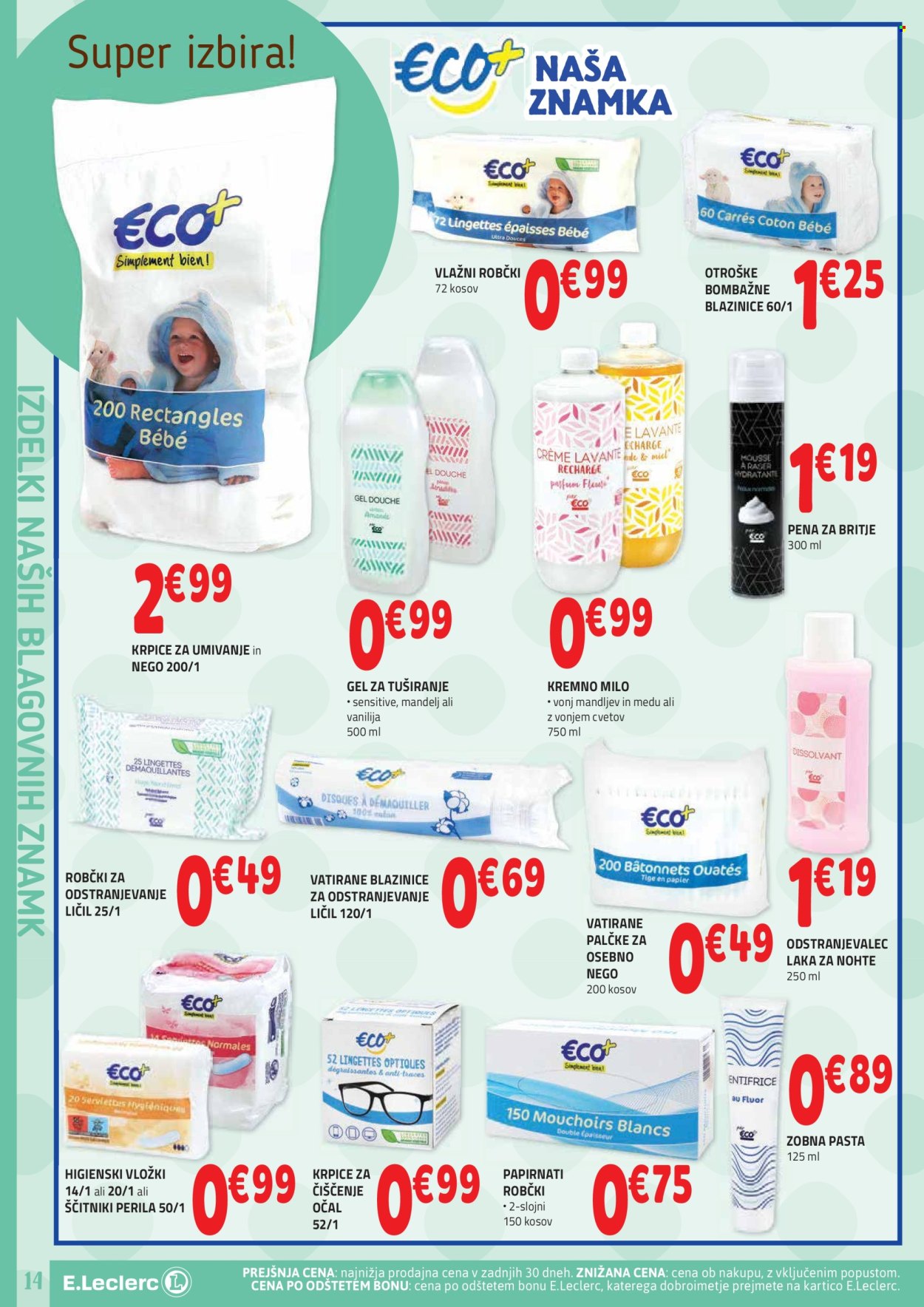 E.Leclerc katalog - 8.5.2024 - 18.5.2024. Stran 14