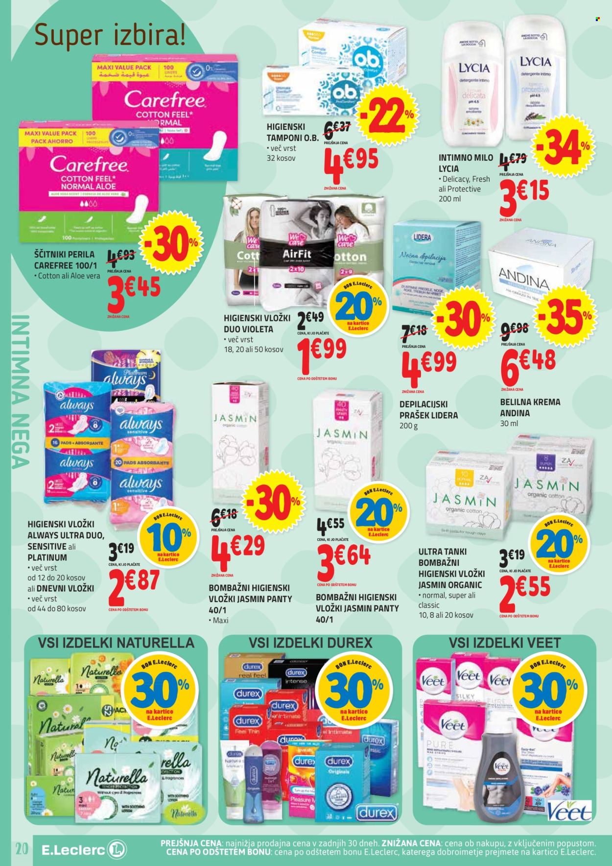 E.Leclerc katalog - 8.5.2024 - 18.5.2024. Stran 20