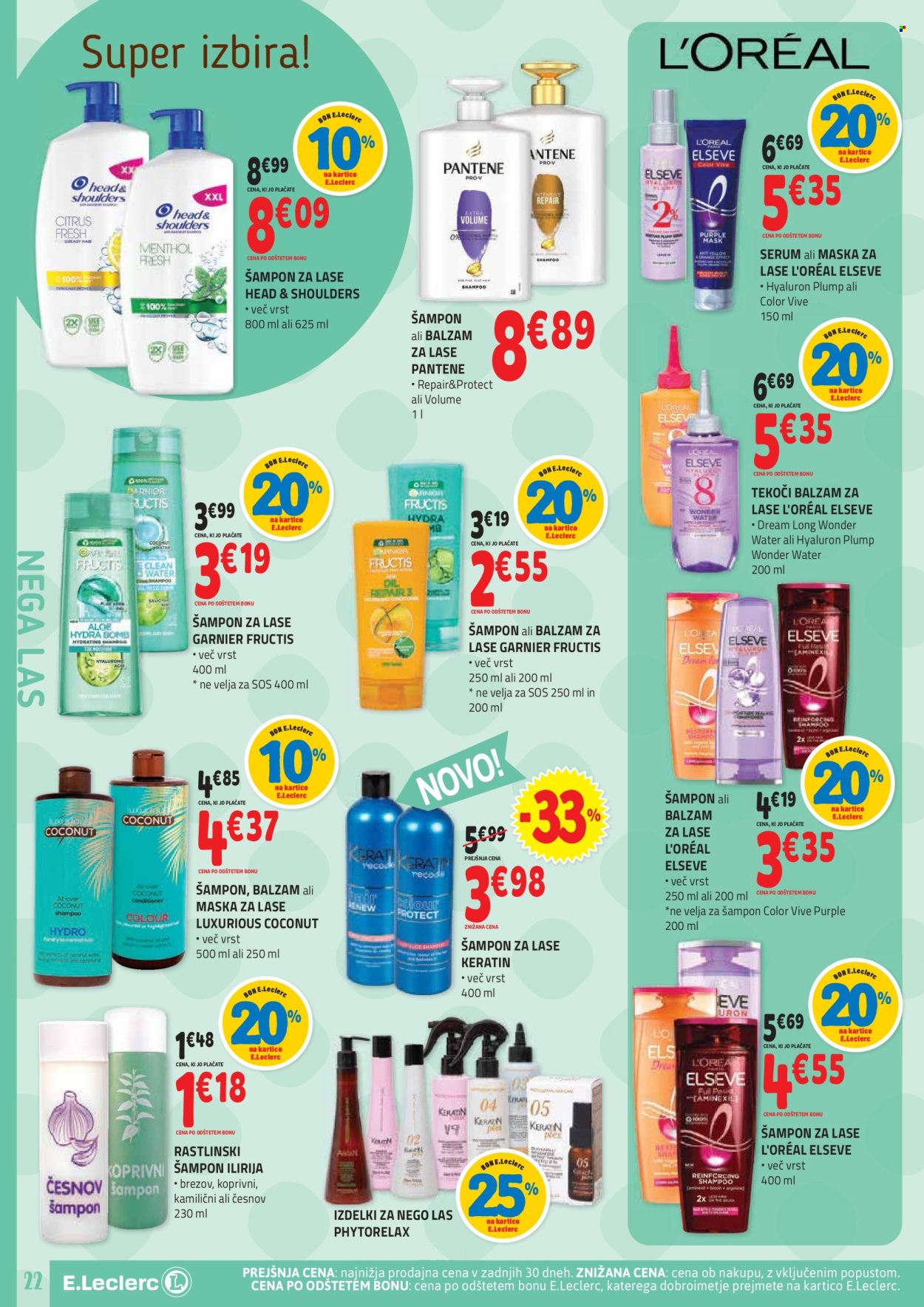 E.Leclerc katalog - 8.5.2024 - 18.5.2024. Stran 22