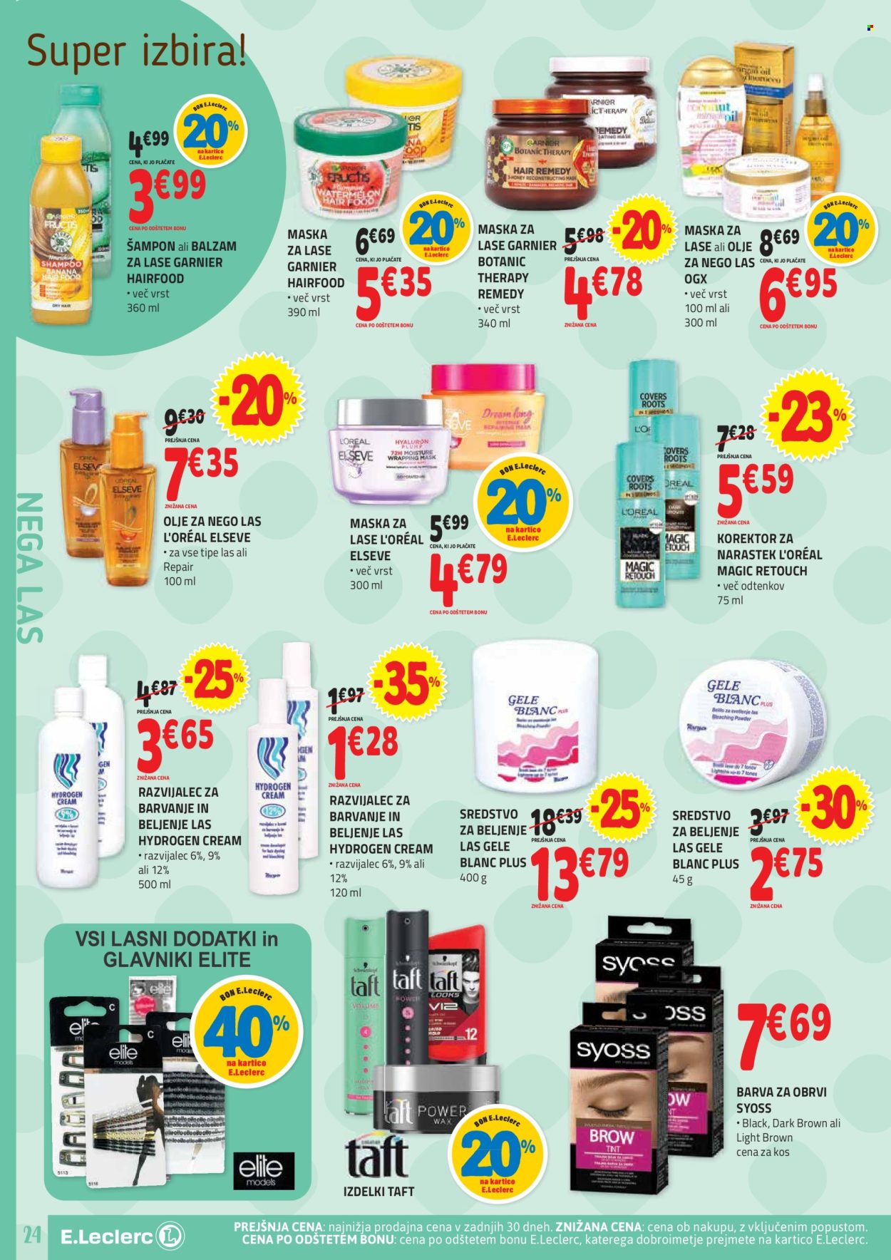E.Leclerc katalog - 8.5.2024 - 18.5.2024. Stran 24