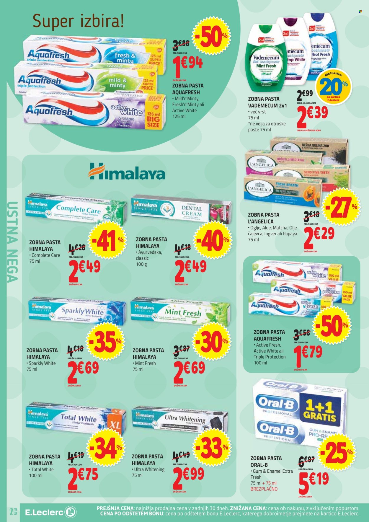 E.Leclerc katalog - 8.5.2024 - 18.5.2024. Stran 26