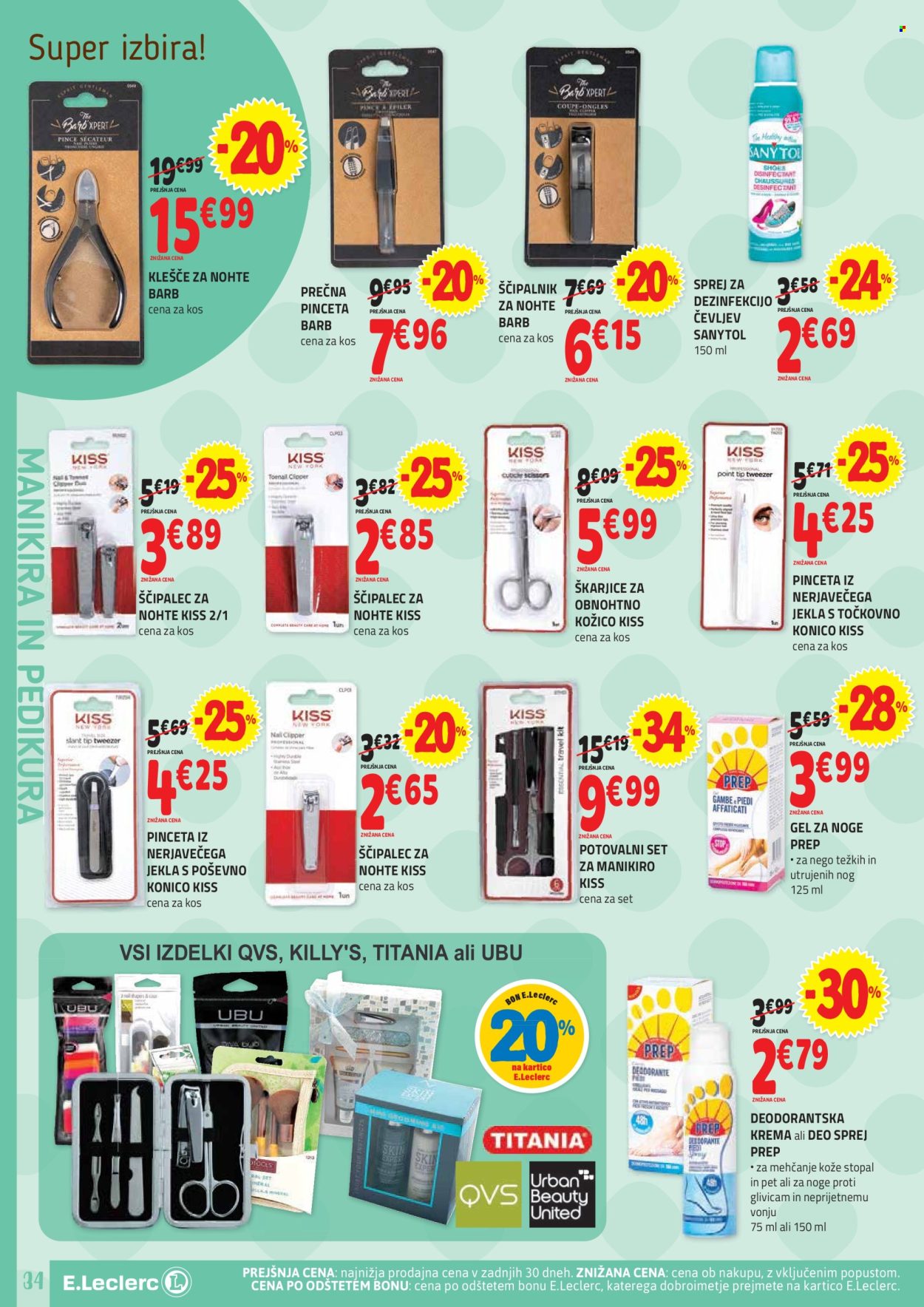E.Leclerc katalog - 8.5.2024 - 18.5.2024. Stran 34