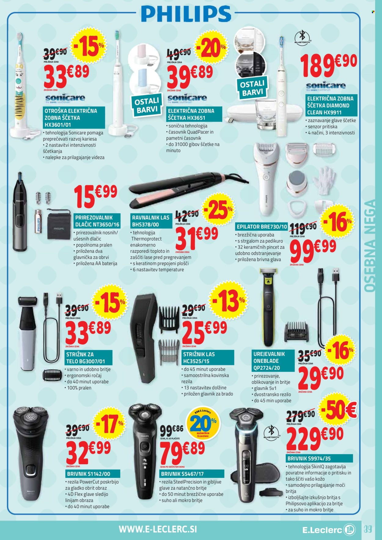 E.Leclerc katalog - 8.5.2024 - 18.5.2024. Stran 39