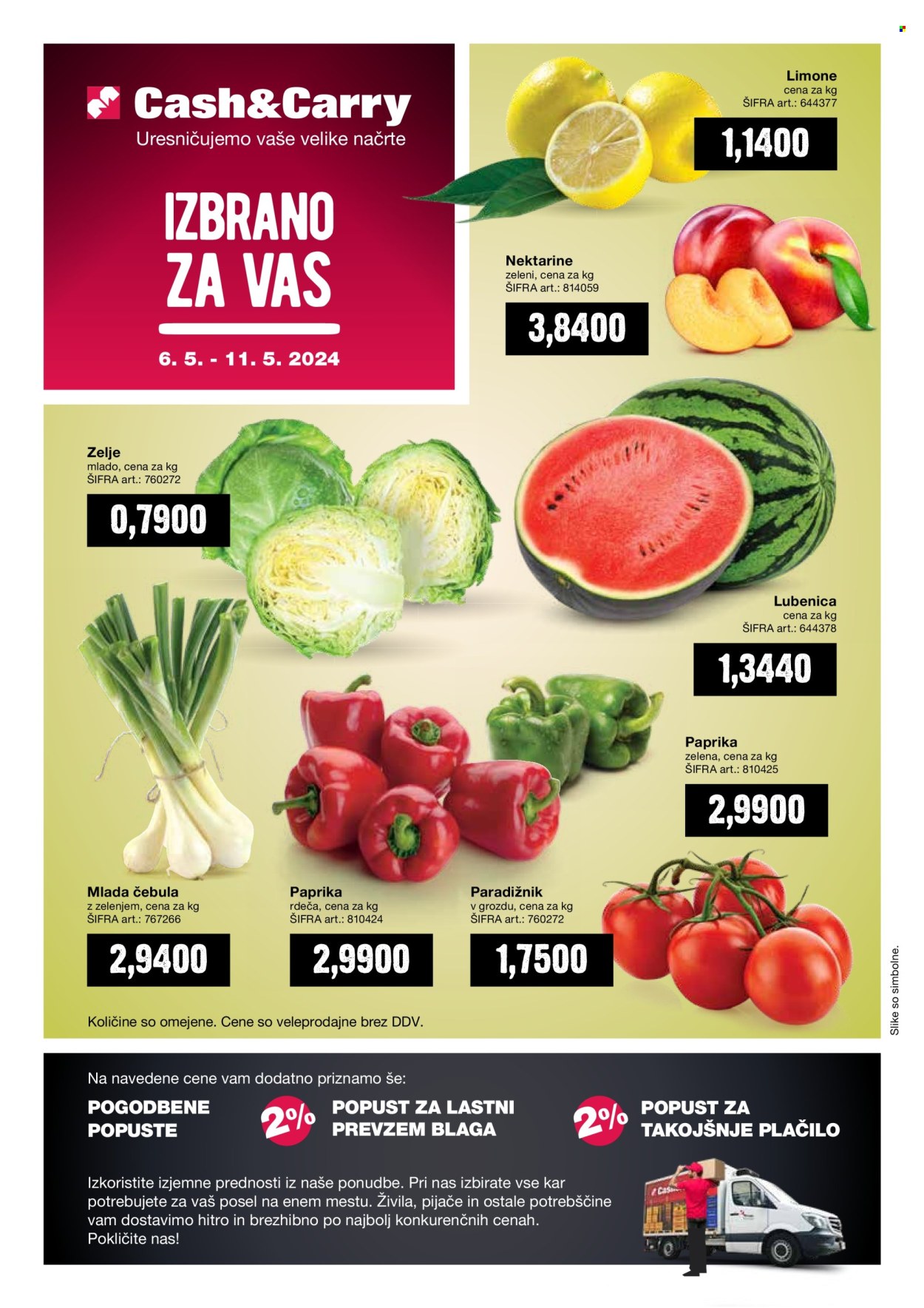 Mercator Cash & Carry katalog - 6.5.2024 - 11.5.2024. Stran 1