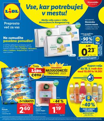 Lidl katalog - 13.5.2024 - 18.5.2024.