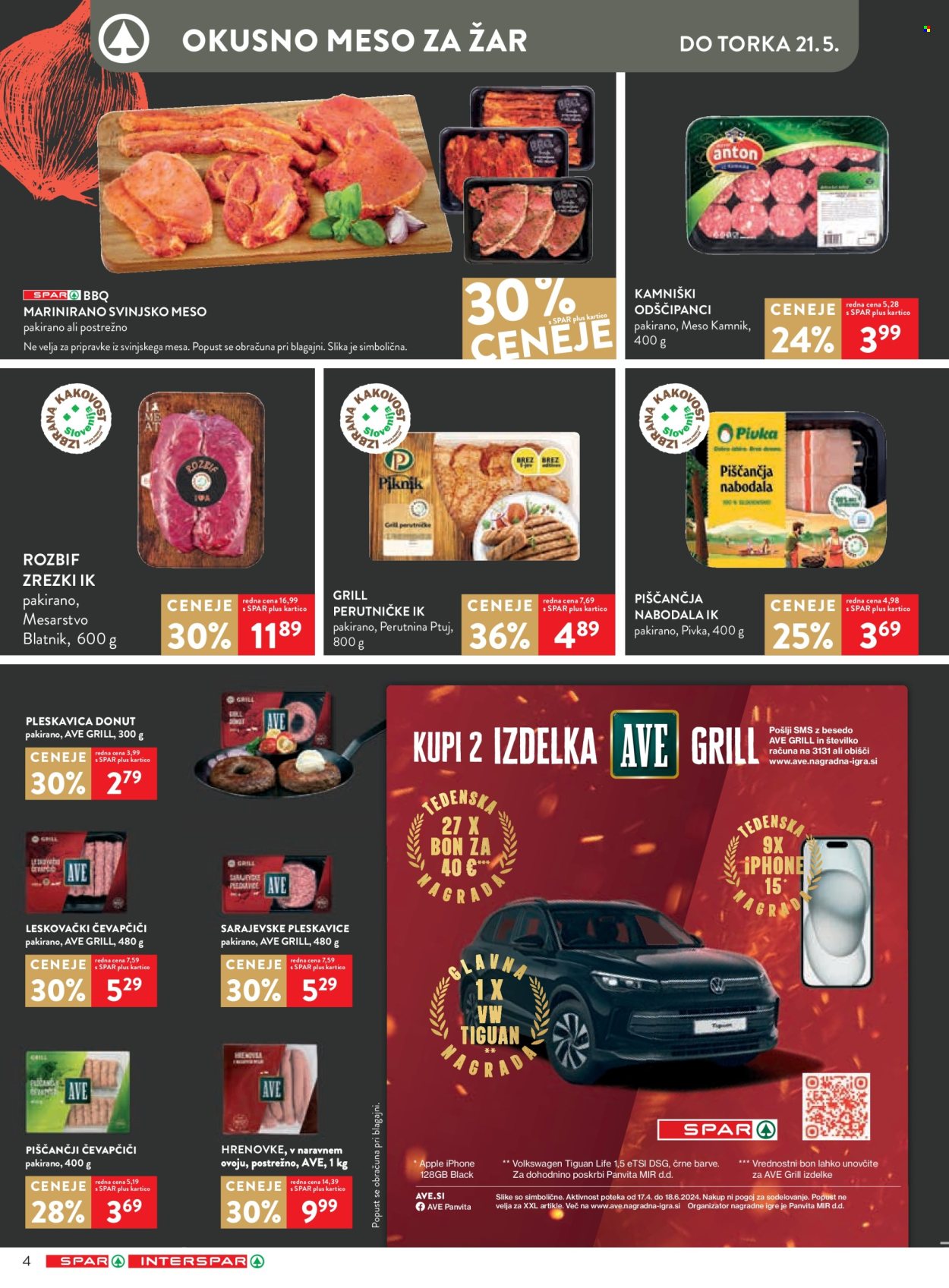 SPAR katalog - 15.5.2024 - 29.5.2024. Stran 4