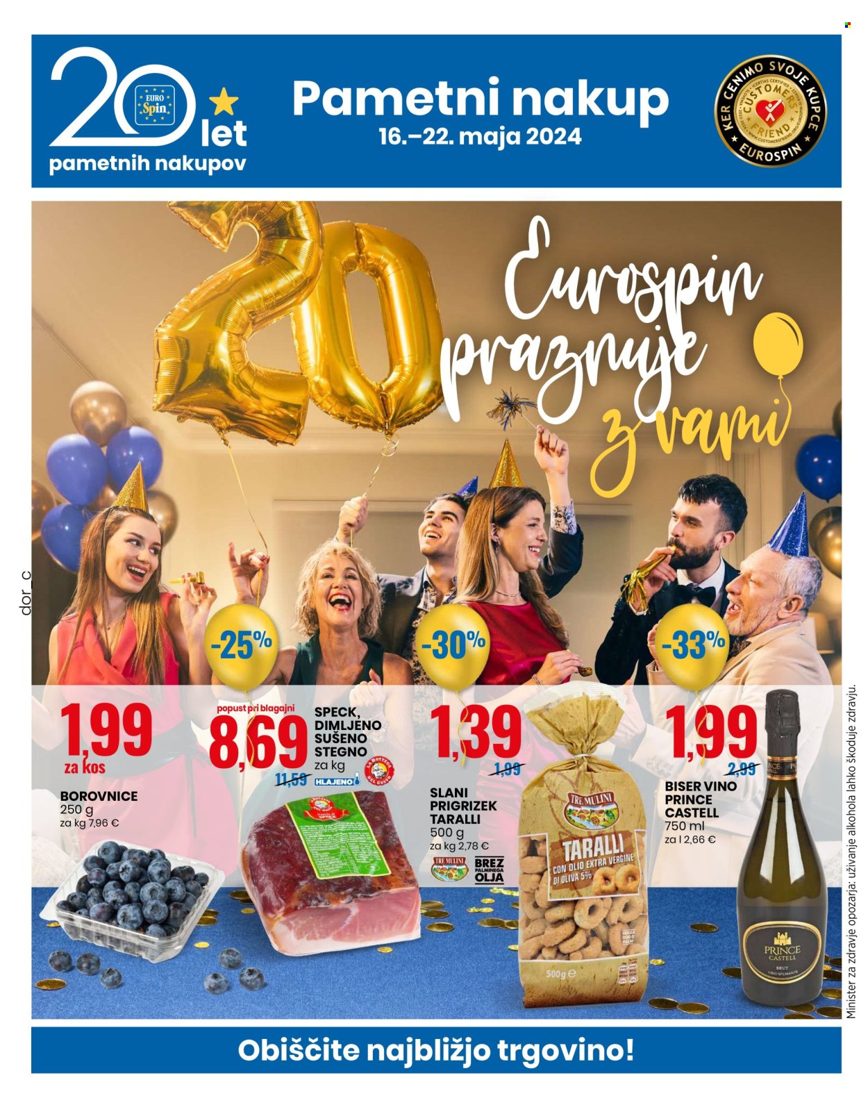 EuroSpin katalog - 16.5.2024 - 22.5.2024. Stran 1