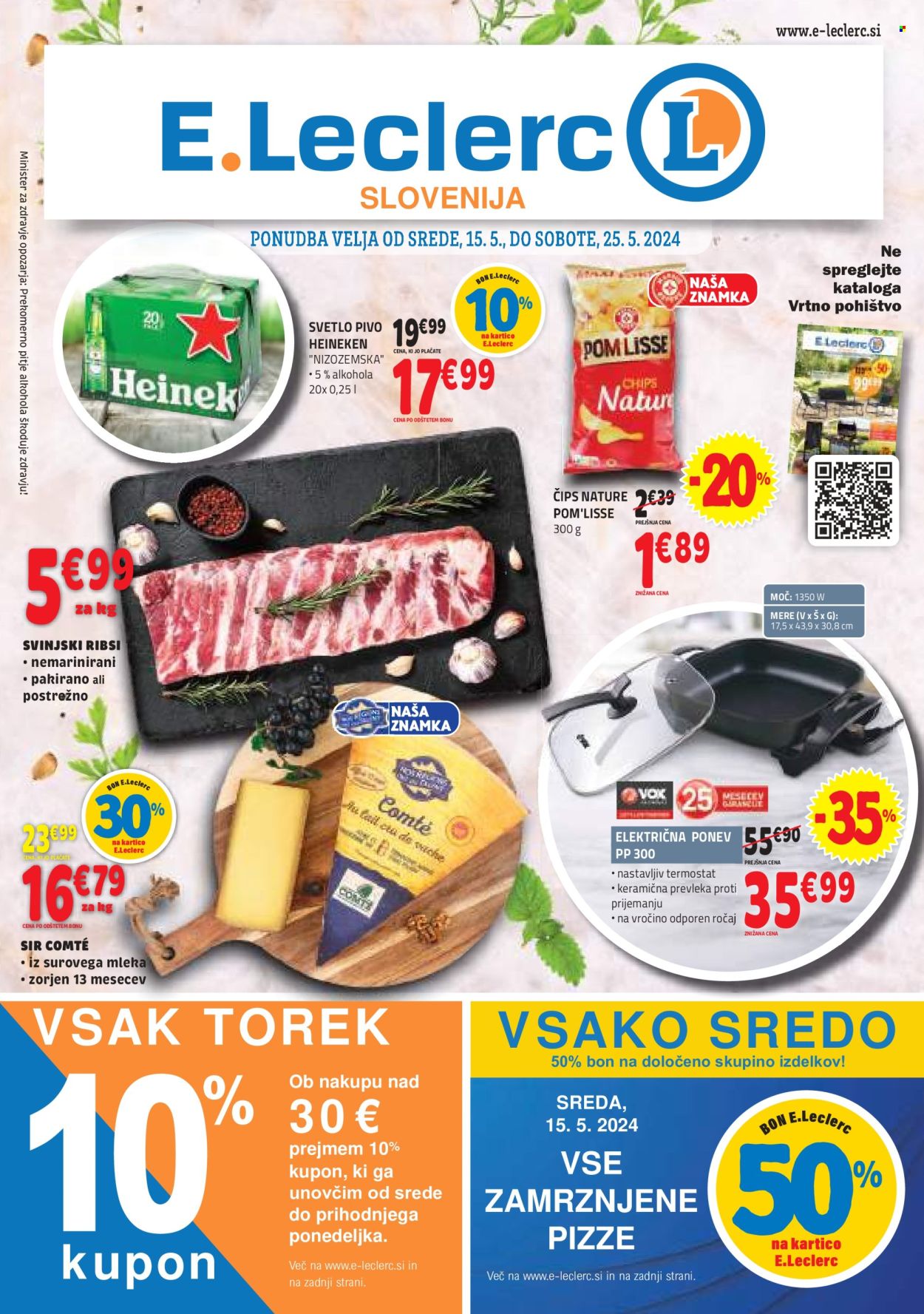 E.Leclerc katalog - 15.5.2024 - 25.5.2024. Stran 1