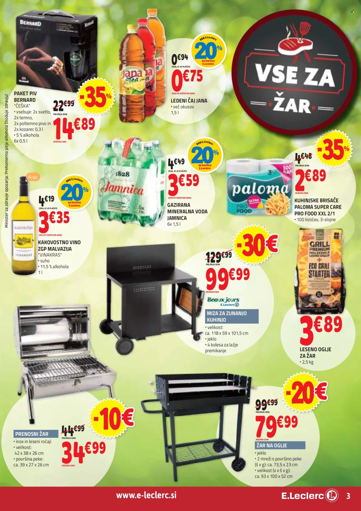 E.Leclerc katalog - 15.5.2024 - 25.5.2024. Stran 3