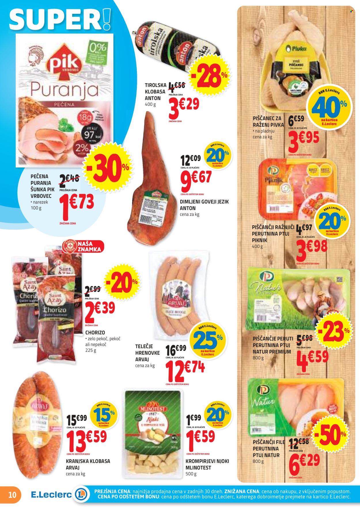 E.Leclerc katalog - 15.5.2024 - 25.5.2024. Stran 10