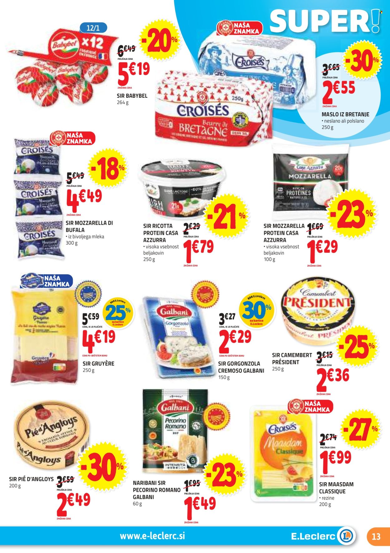 E.Leclerc katalog - 15.5.2024 - 25.5.2024. Stran 13
